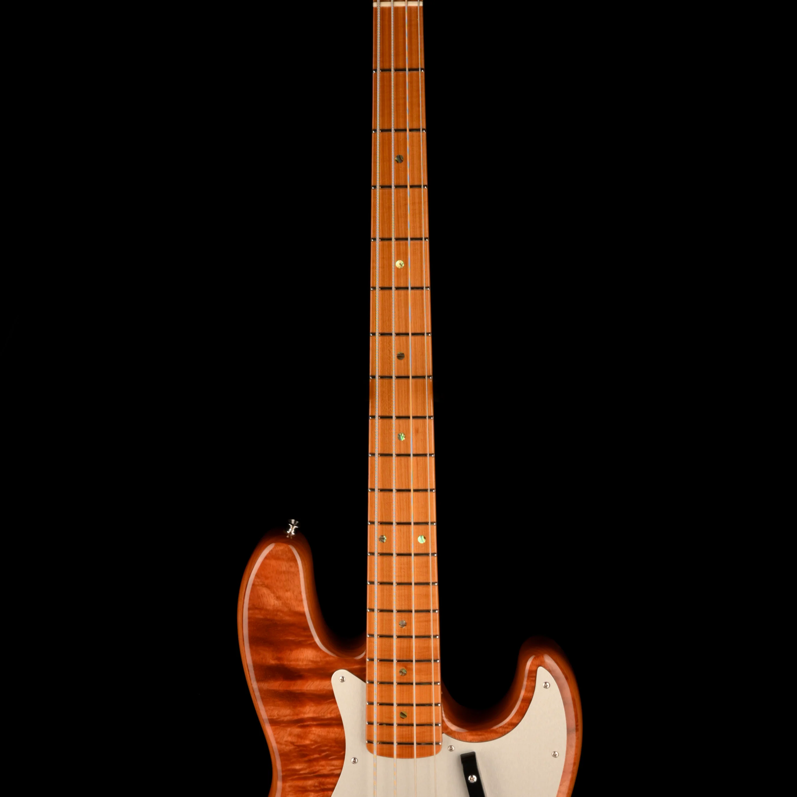 Fender Custom Shop Exotic 1962 Jazz Bass Koa NOS Natural - Image 7