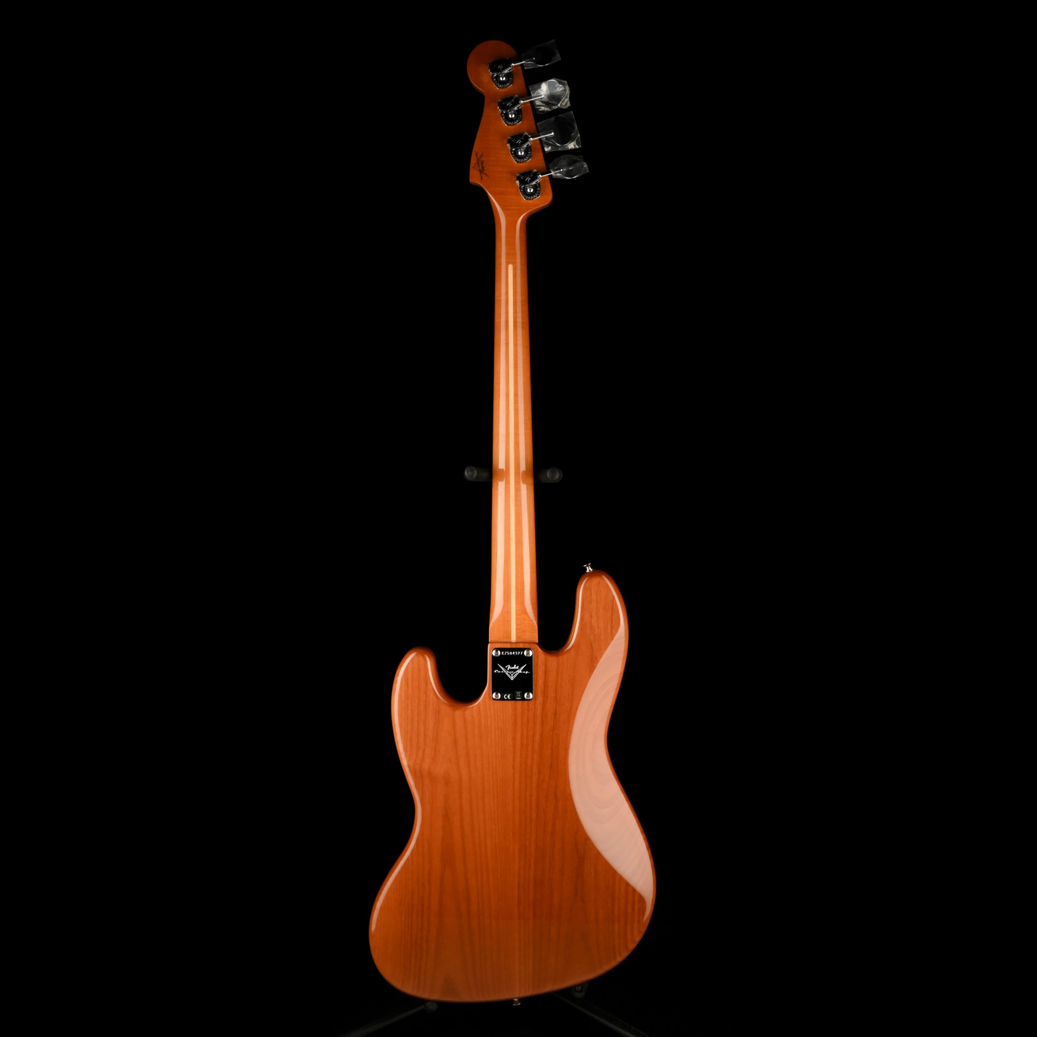Fender Custom Shop Exotic 1962 Jazz Bass Koa NOS Natural - Image 9
