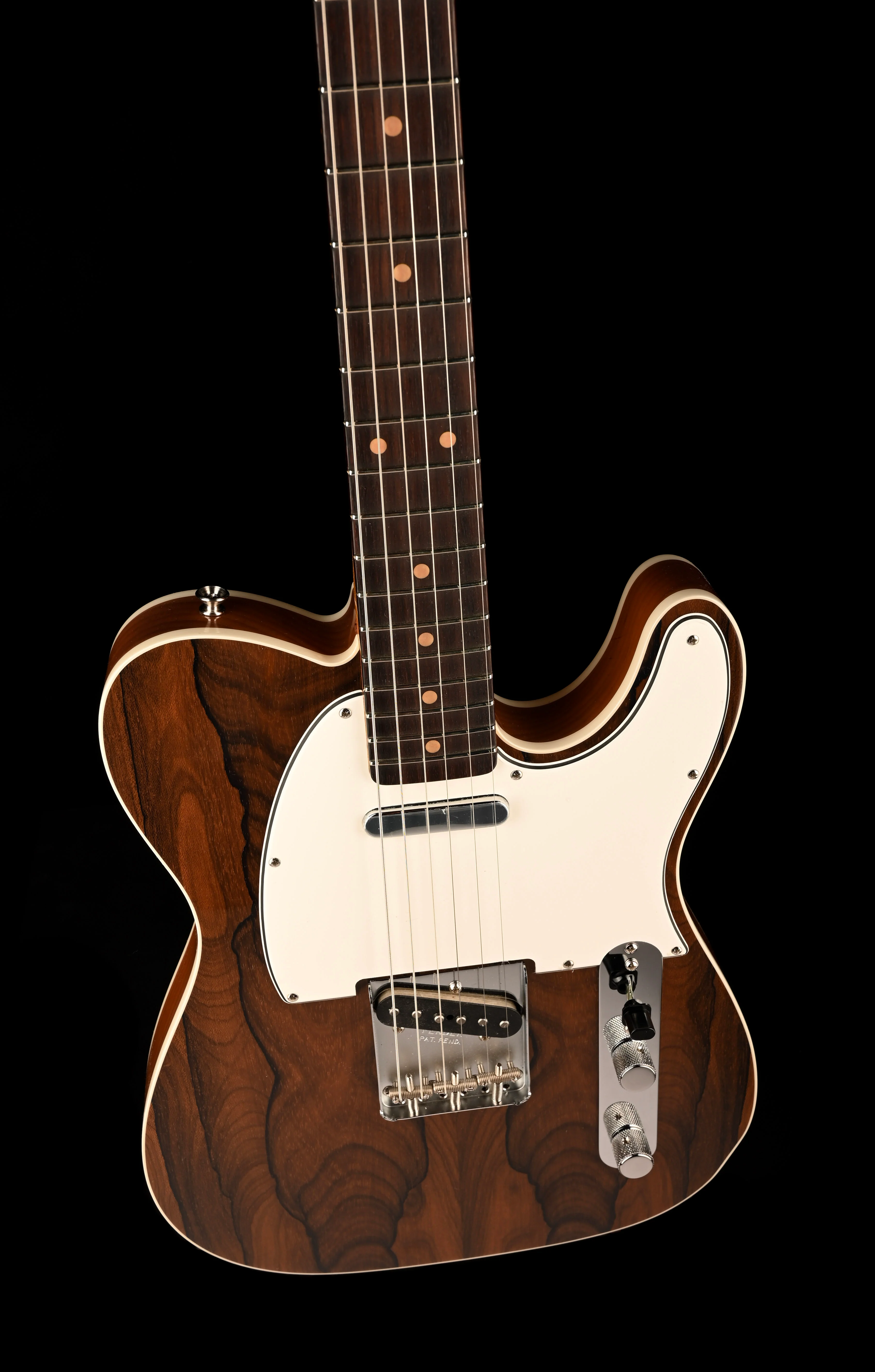 Fender Custom Shop Exotic 1962 Telecaster Custom Ziricote NOS Natural - Image 4