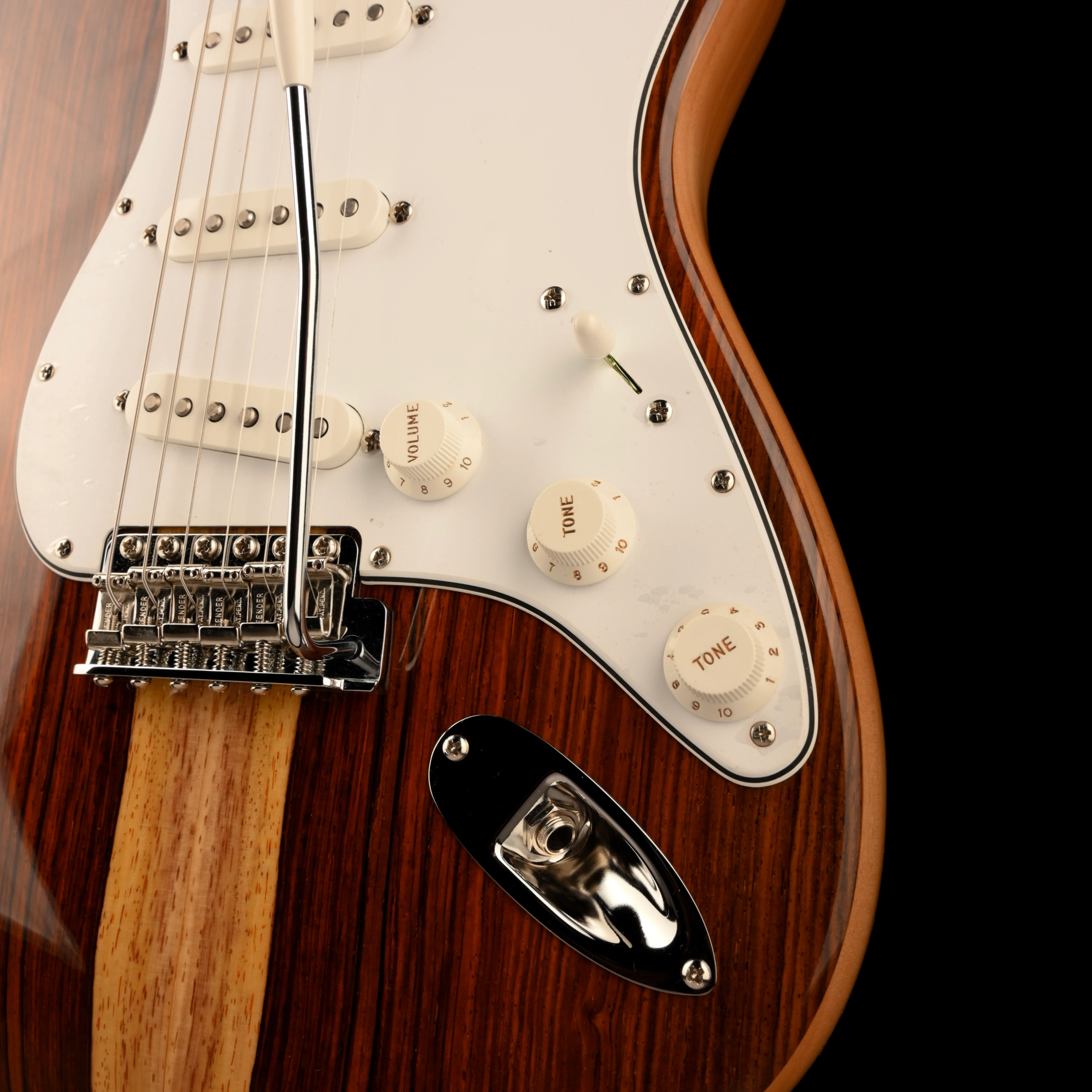 Fender Custom Shop Exotic 1965 Stratocaster Cocobolo NOS Natural - Image 6