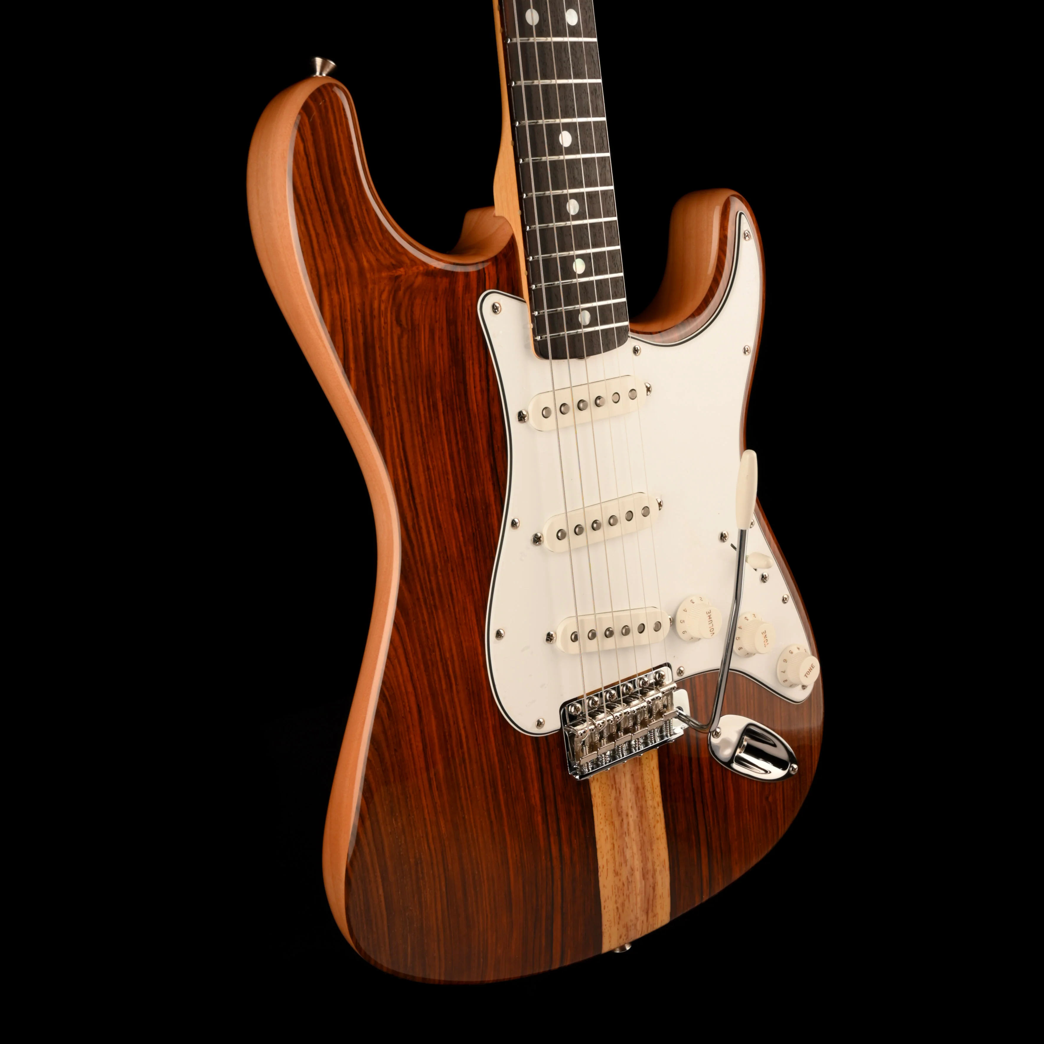 Fender Custom Shop Exotic 1965 Stratocaster Cocobolo NOS Natural - Image 7