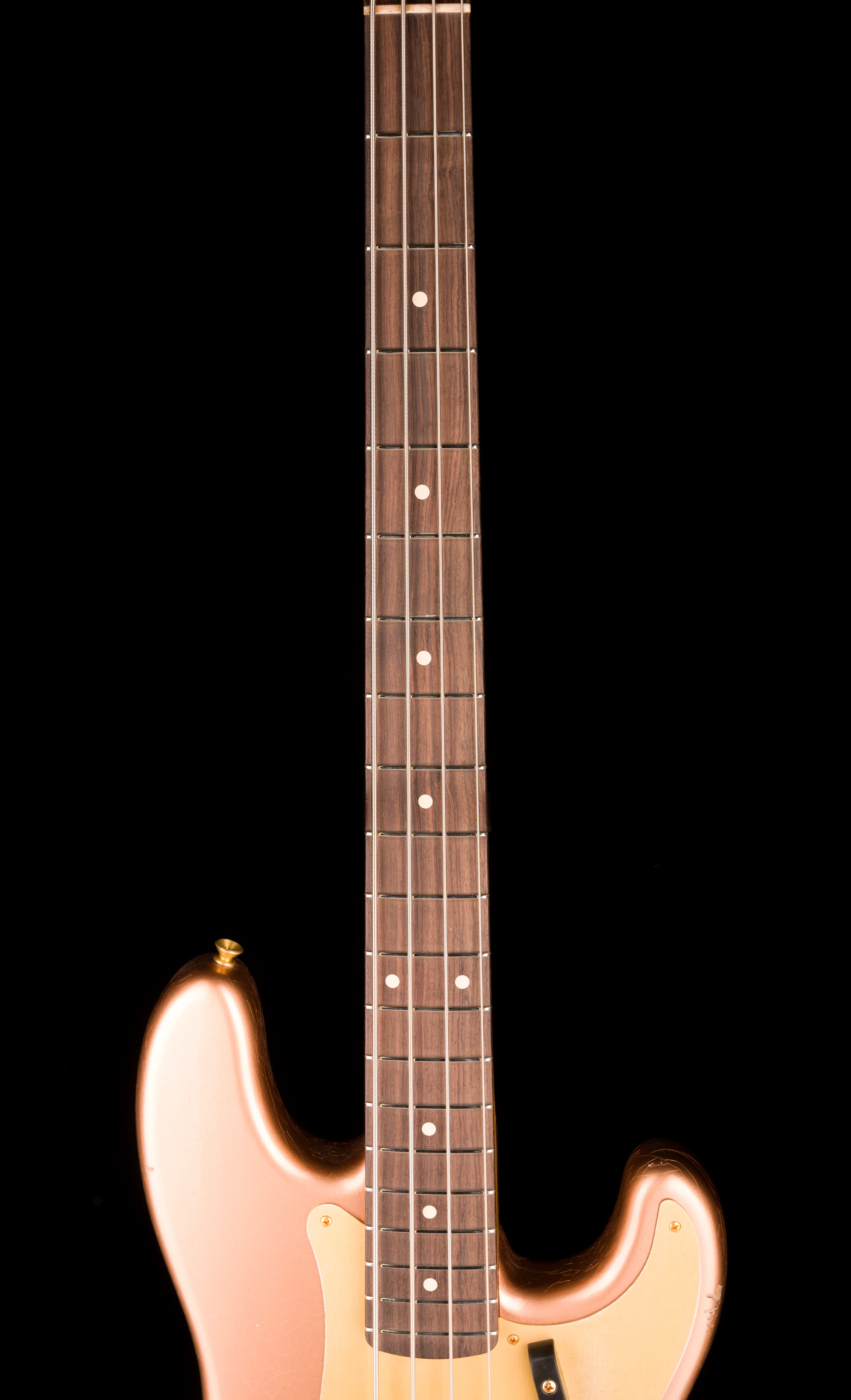 Fender Custom Shop "Golden Rose" 1959 Precision Bass Relic Copper Metallic - Image 10