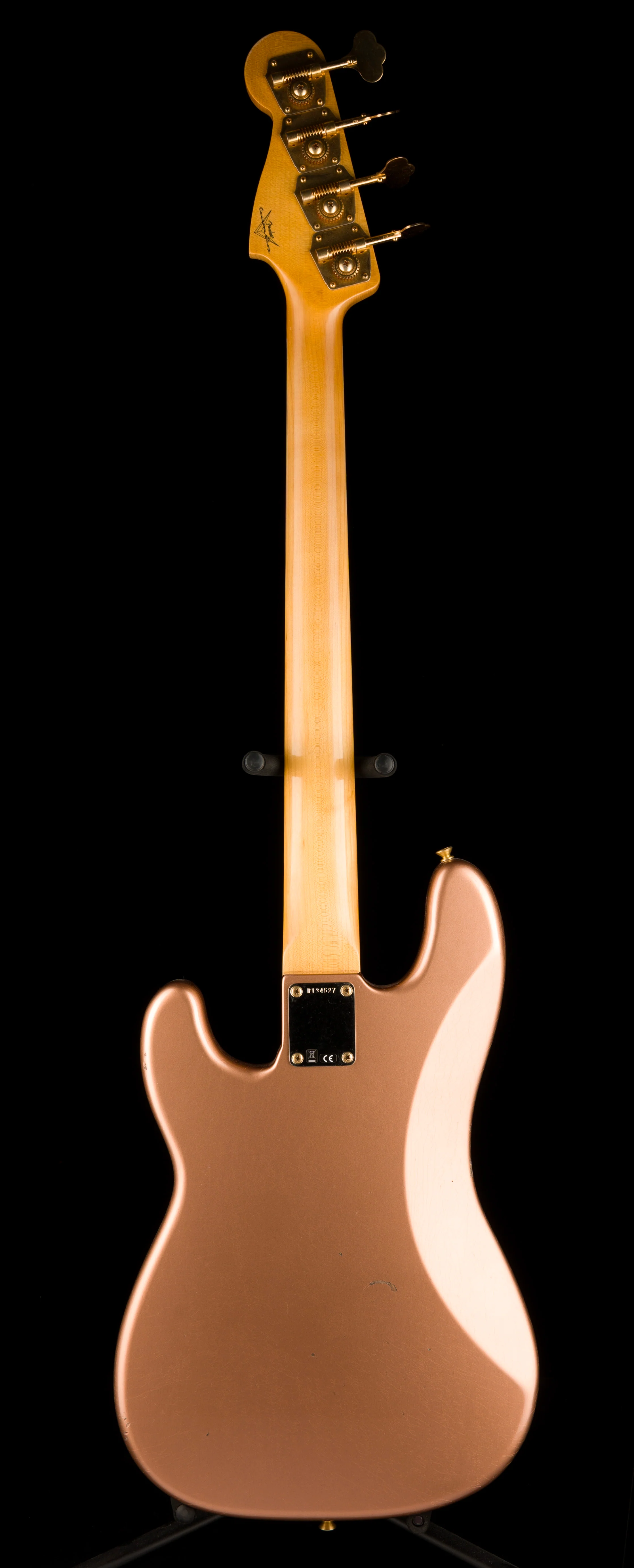 Fender Custom Shop "Golden Rose" 1959 Precision Bass Relic Copper Metallic - Image 13