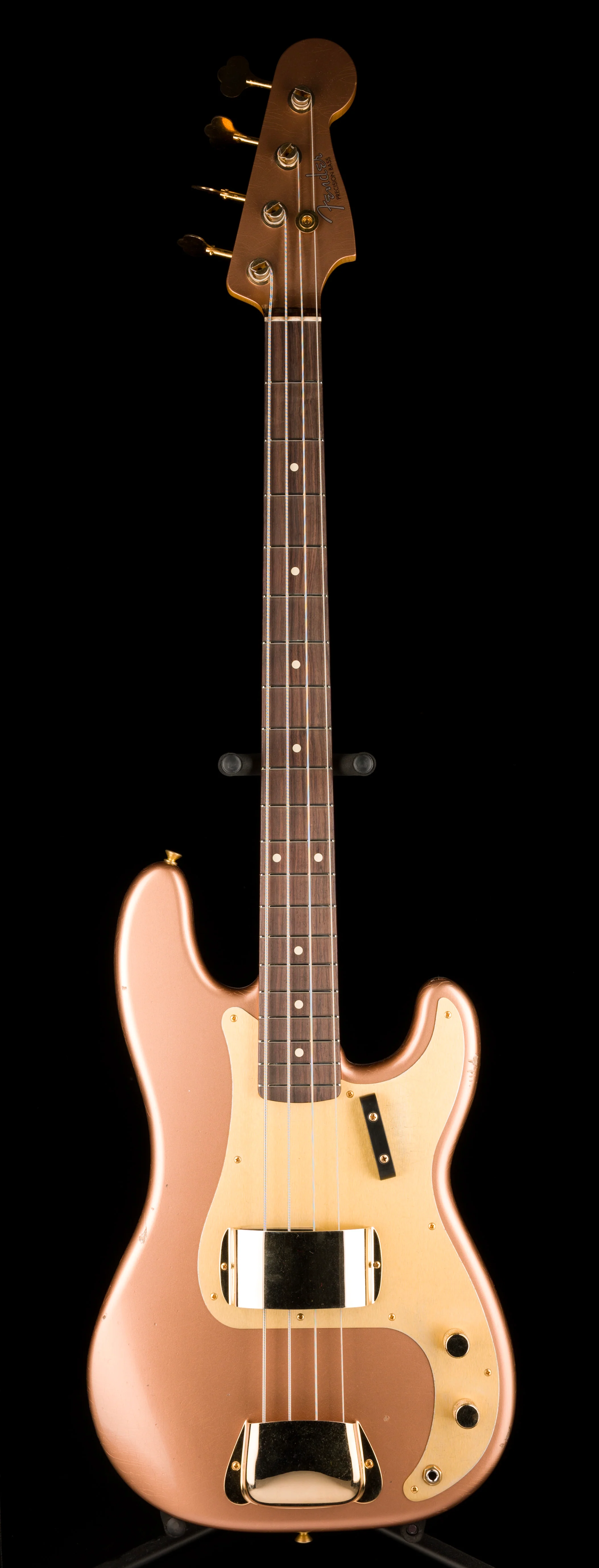 Fender Custom Shop "Golden Rose" 1959 Precision Bass Relic Copper Metallic - Image 2