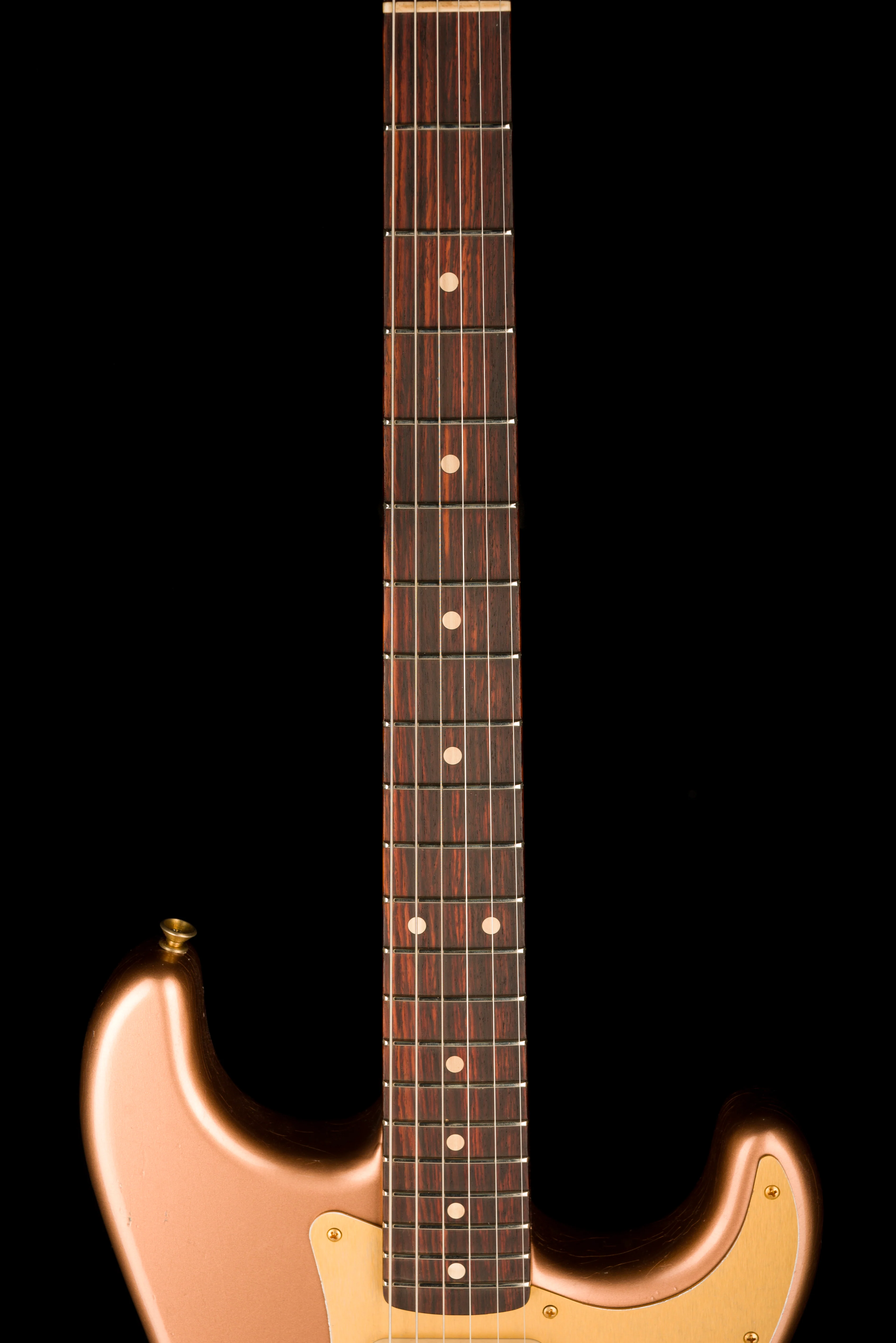 Fender Custom Shop Golden Rose 1959 Stratocaster Relic Copper Metallic - Truetone Color Set - Image 11