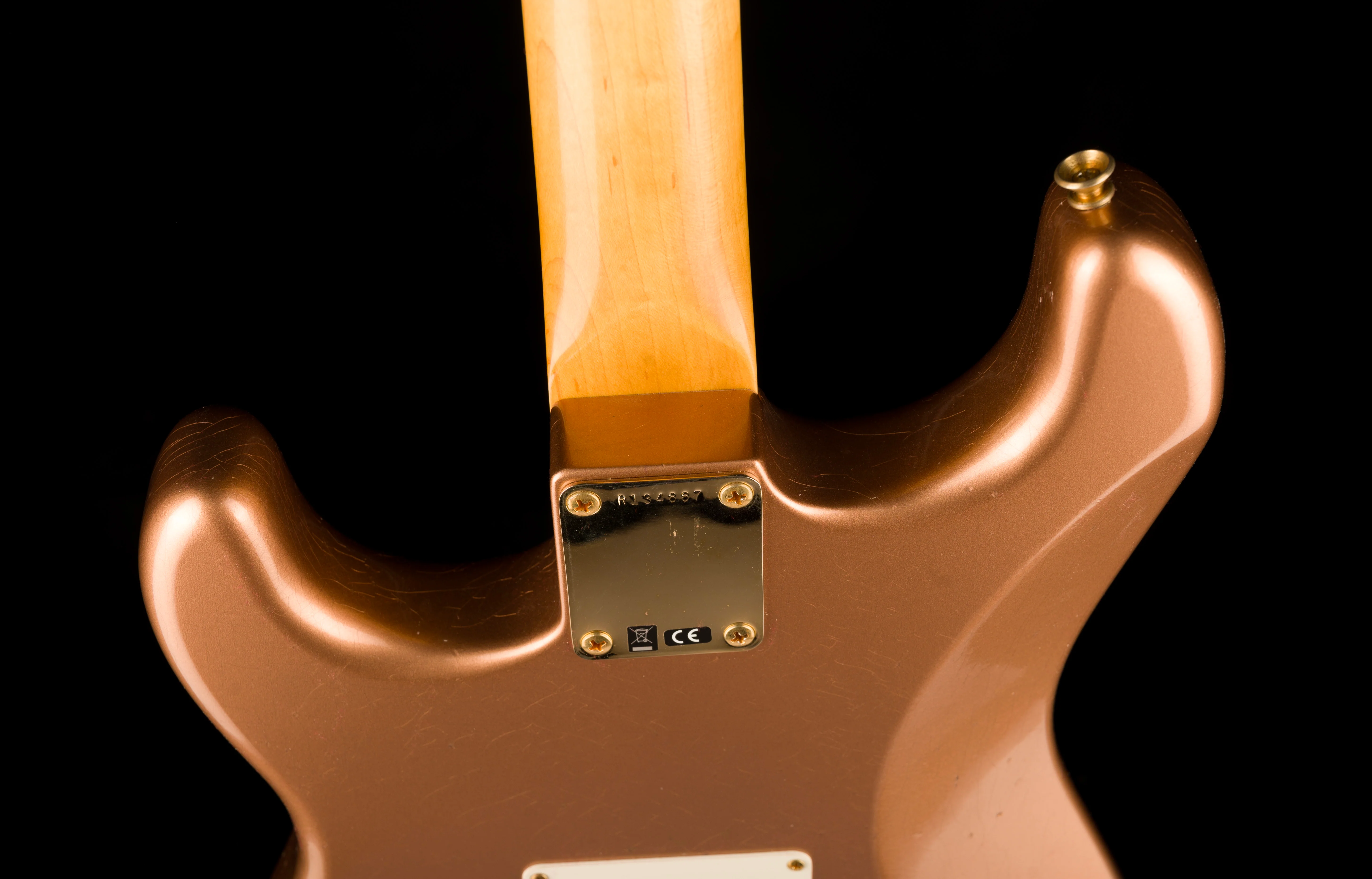 Fender Custom Shop Golden Rose 1959 Stratocaster Relic Copper Metallic - Truetone Color Set - Image 14