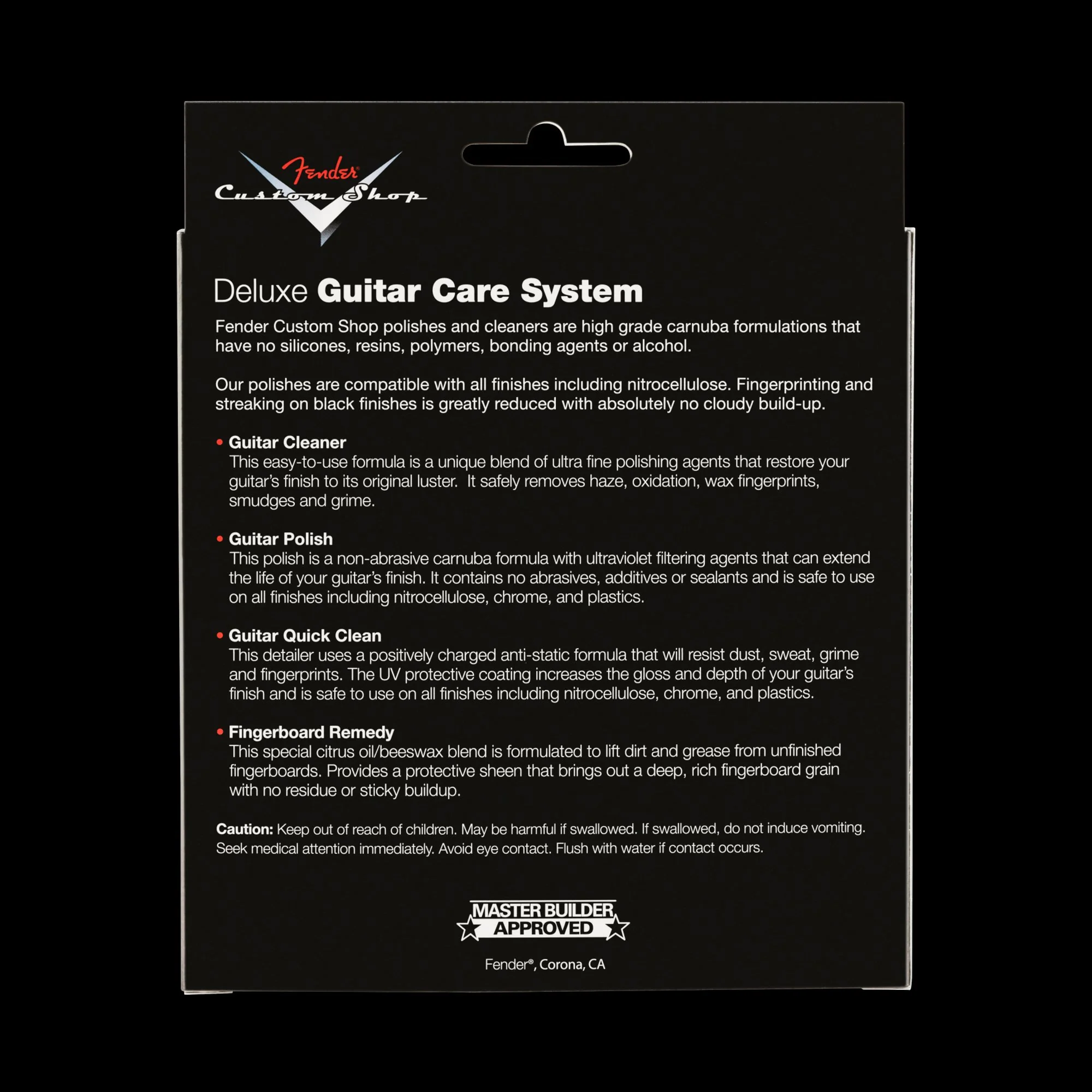 Fender Custom Shop Guitar Care Kit 4-pack - Image 4