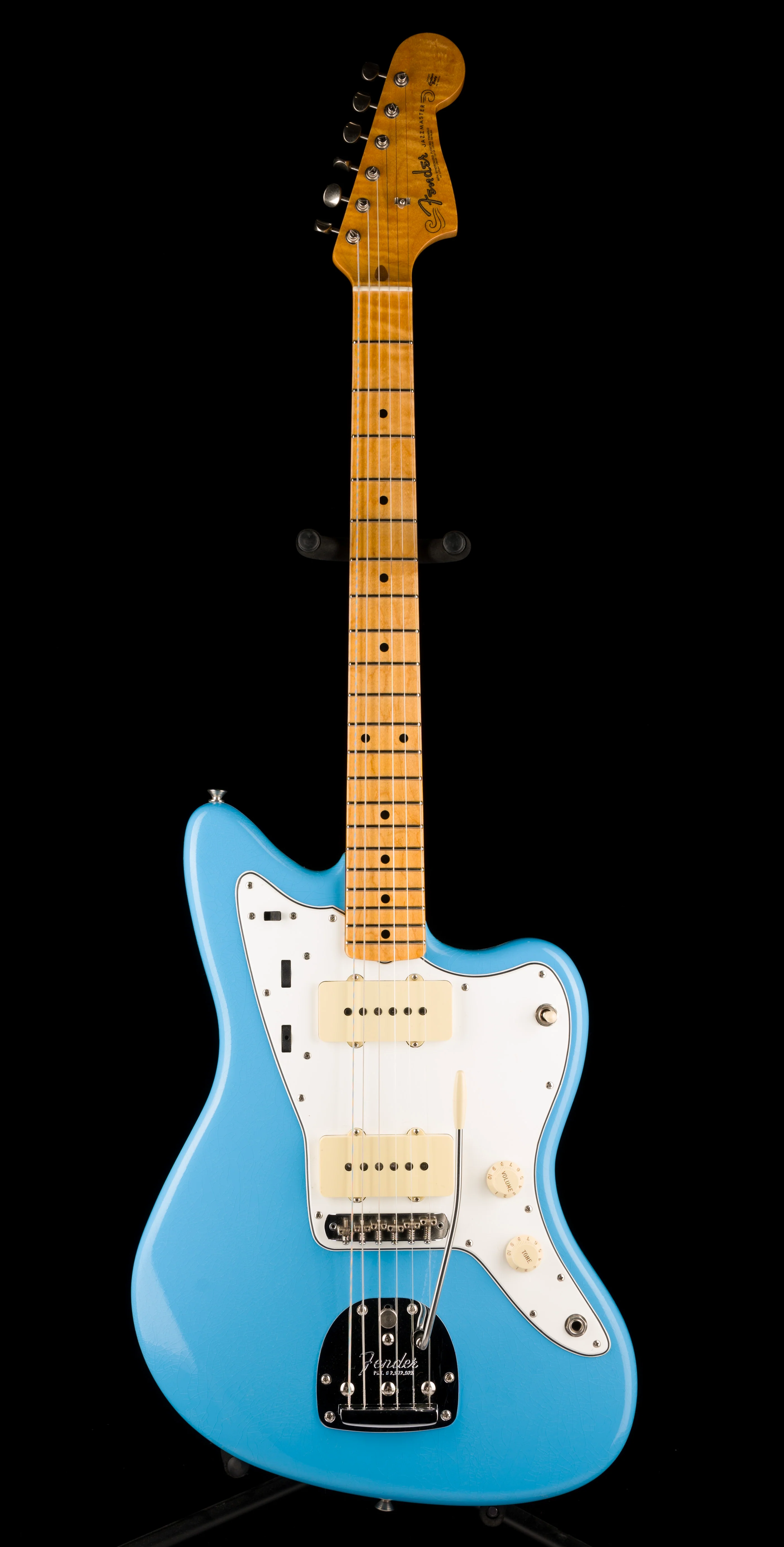 Fender Custom Shop International Custom 1959 Jazzmaster Deluxe Closet Classic Maui Blue - Image 2