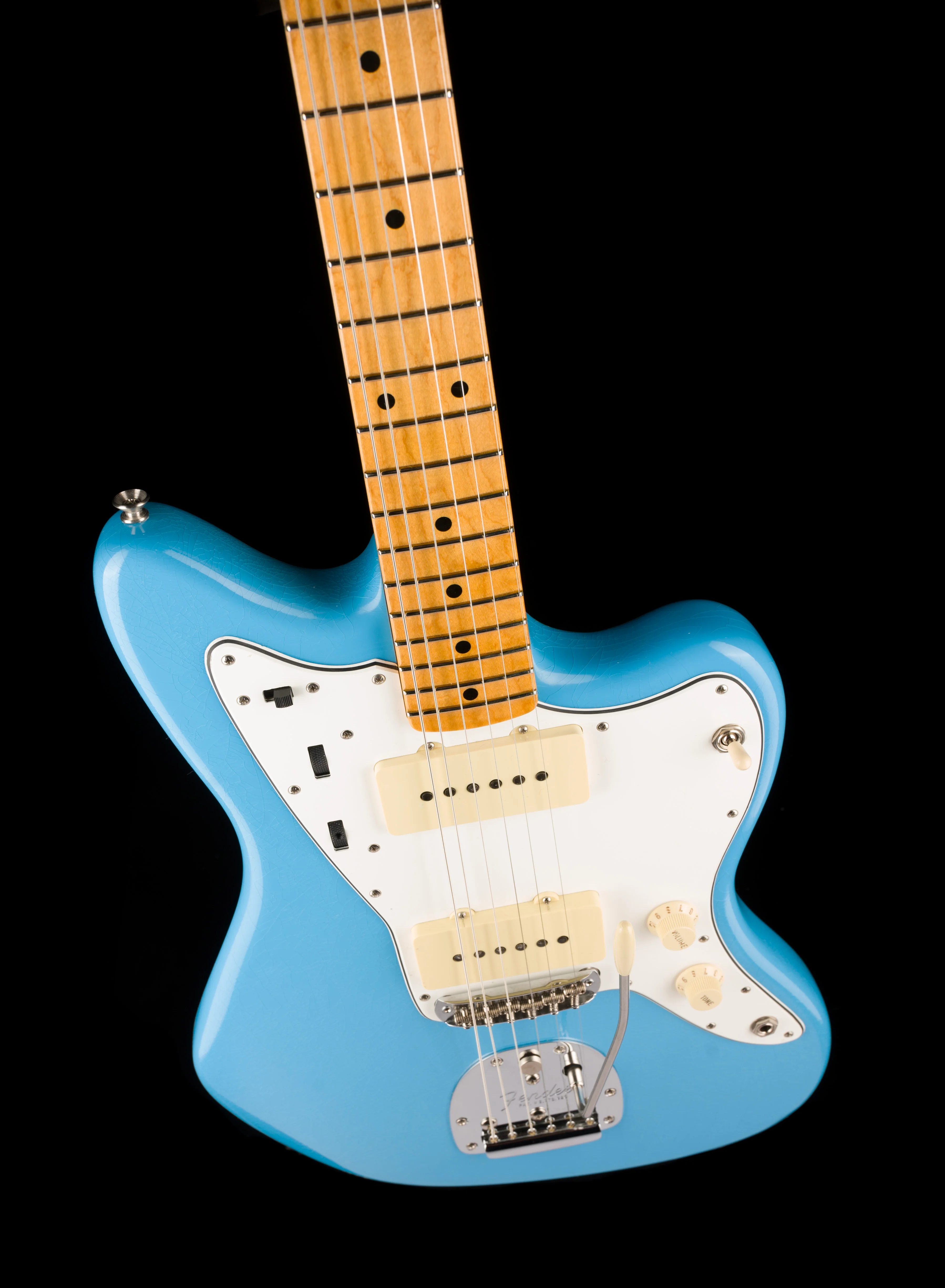 Fender Custom Shop International Custom 1959 Jazzmaster Deluxe Closet Classic Maui Blue - Image 4