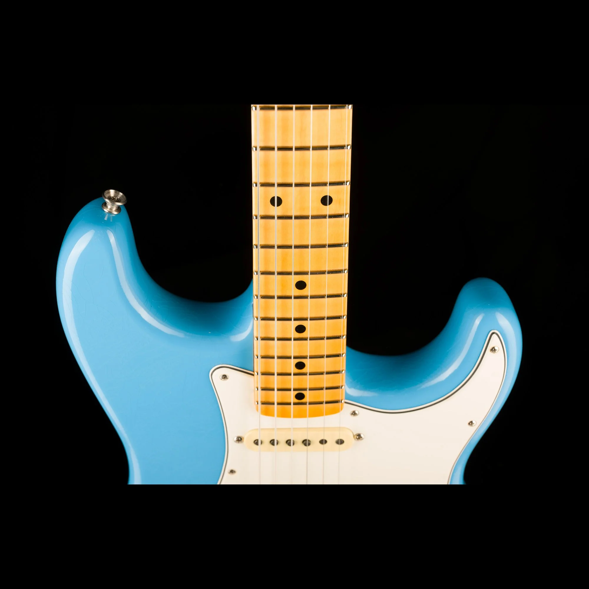 Fender Custom Shop International Custom 1959 Stratocaster Deluxe Closet Classic Maui Blue - Image 3