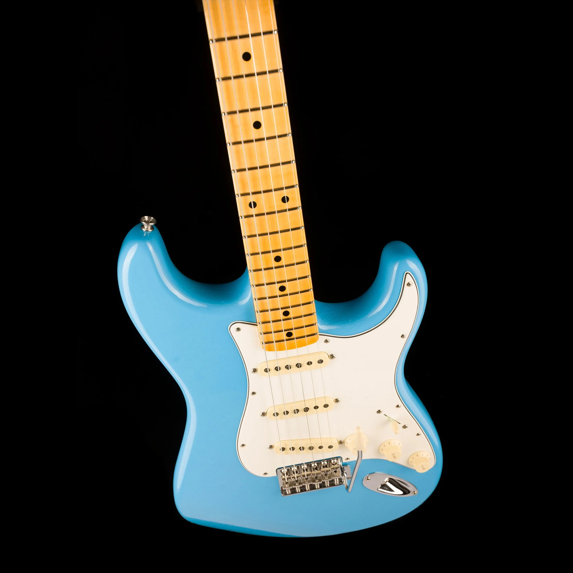 Fender Custom Shop International Custom 1959 Stratocaster Deluxe Closet Classic Maui Blue - Image 4