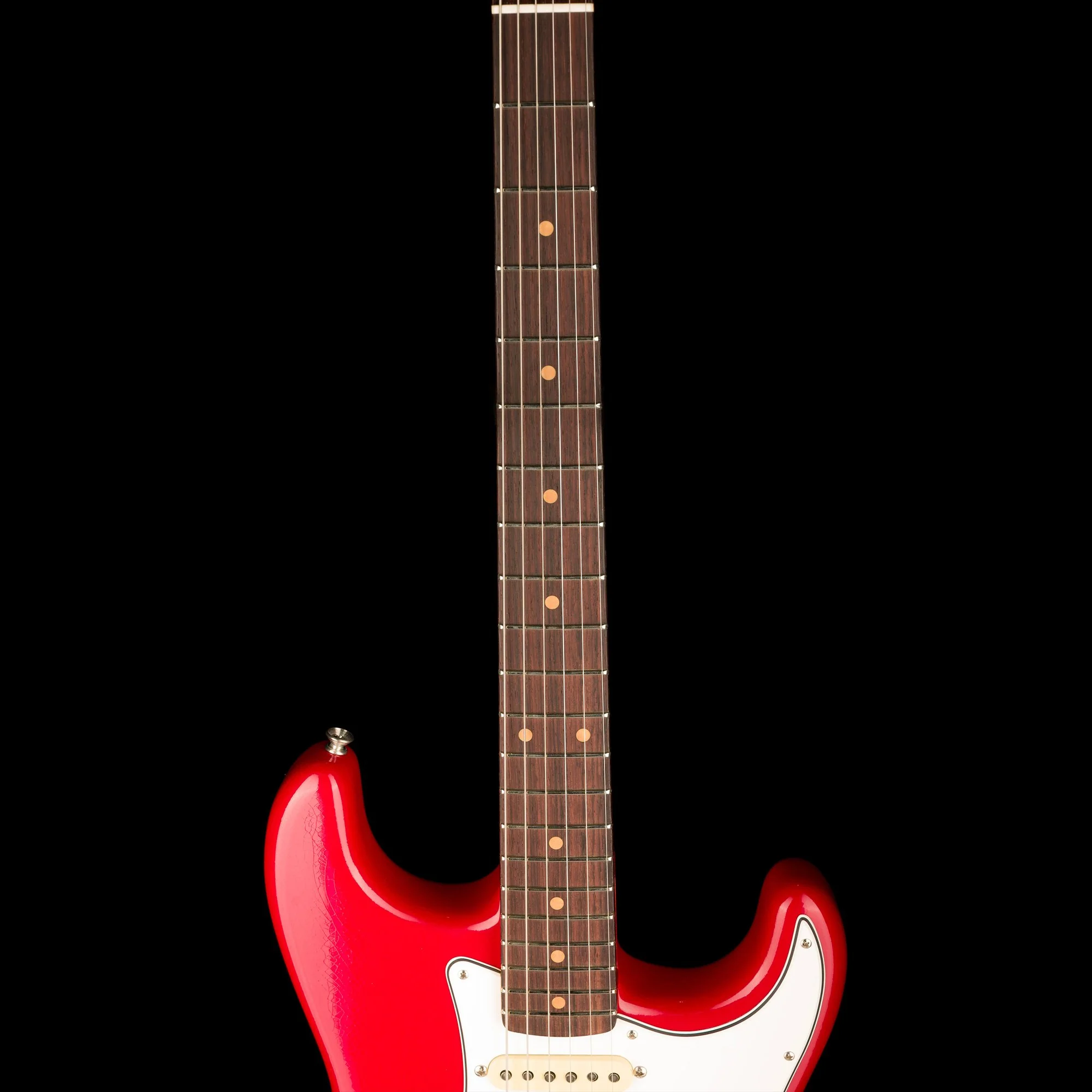 Fender Custom Shop International Custom 1959 Stratocaster Deluxe Closet Classic Morocco Red With Case - Image 11