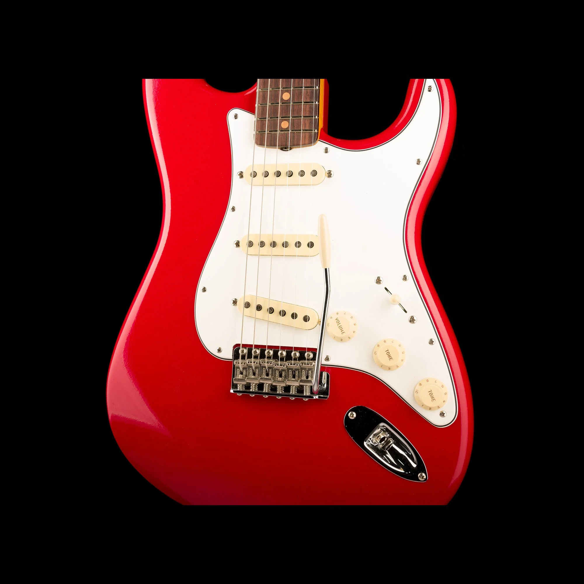 Fender Custom Shop International Custom 1959 Stratocaster Deluxe Closet Classic Morocco Red With Case - Image 6