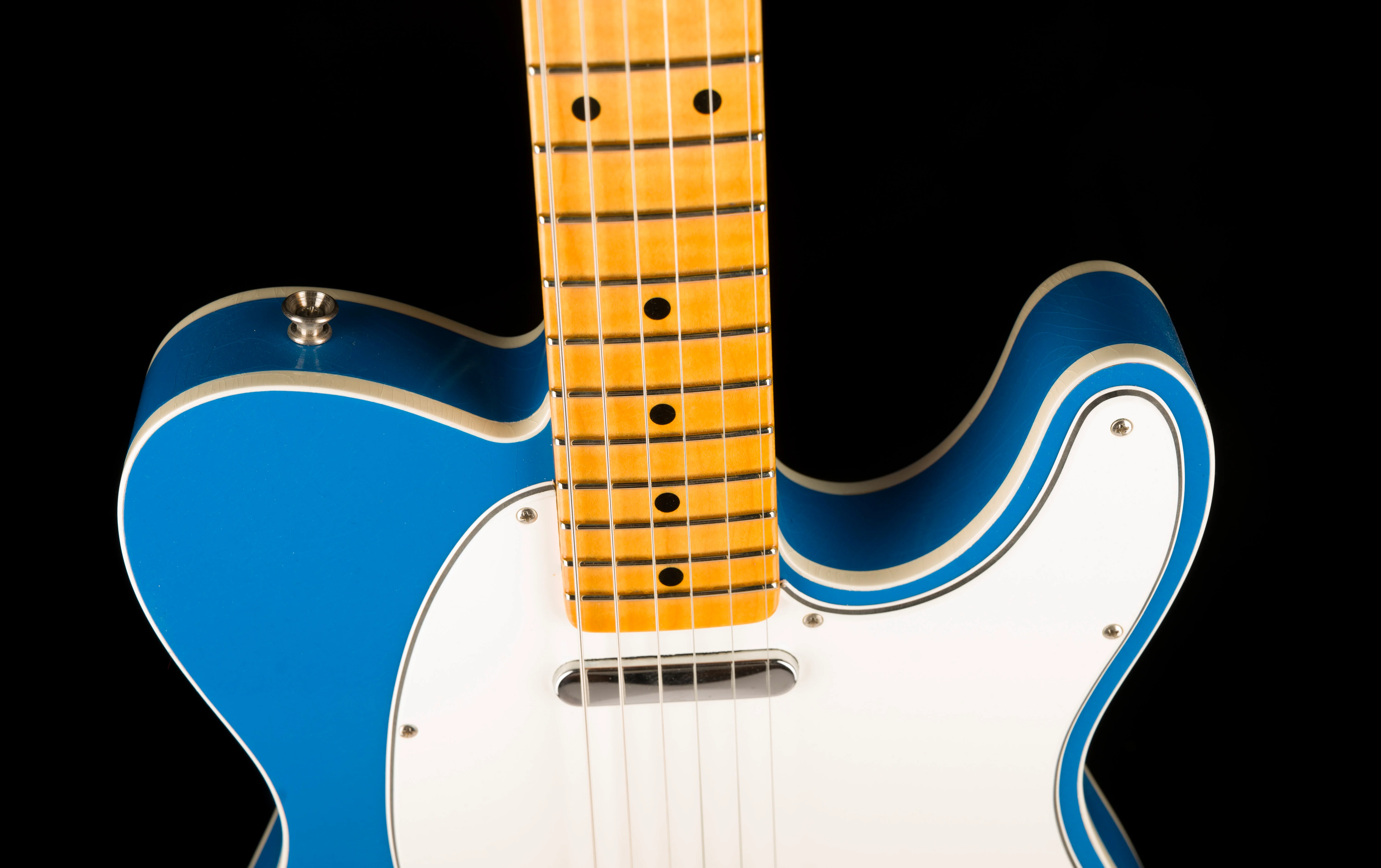 Fender Custom Shop International Custom 1959 Telecaster Custom Deluxe Closet Classic Maui Blue - Image 3