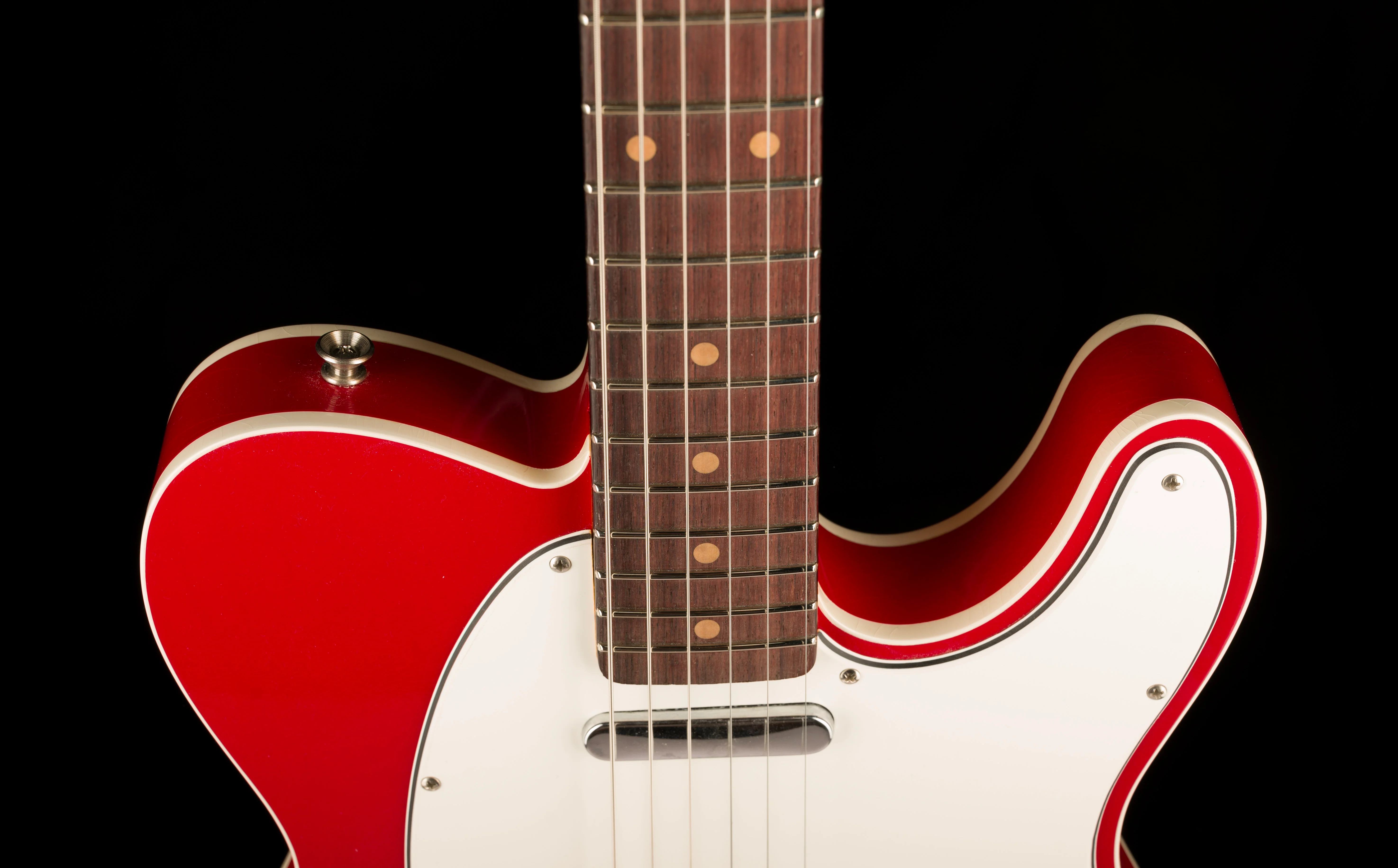 Fender Custom Shop International Custom 1959 Telecaster Custom Deluxe Closet Classic Morocco Red - Image 3
