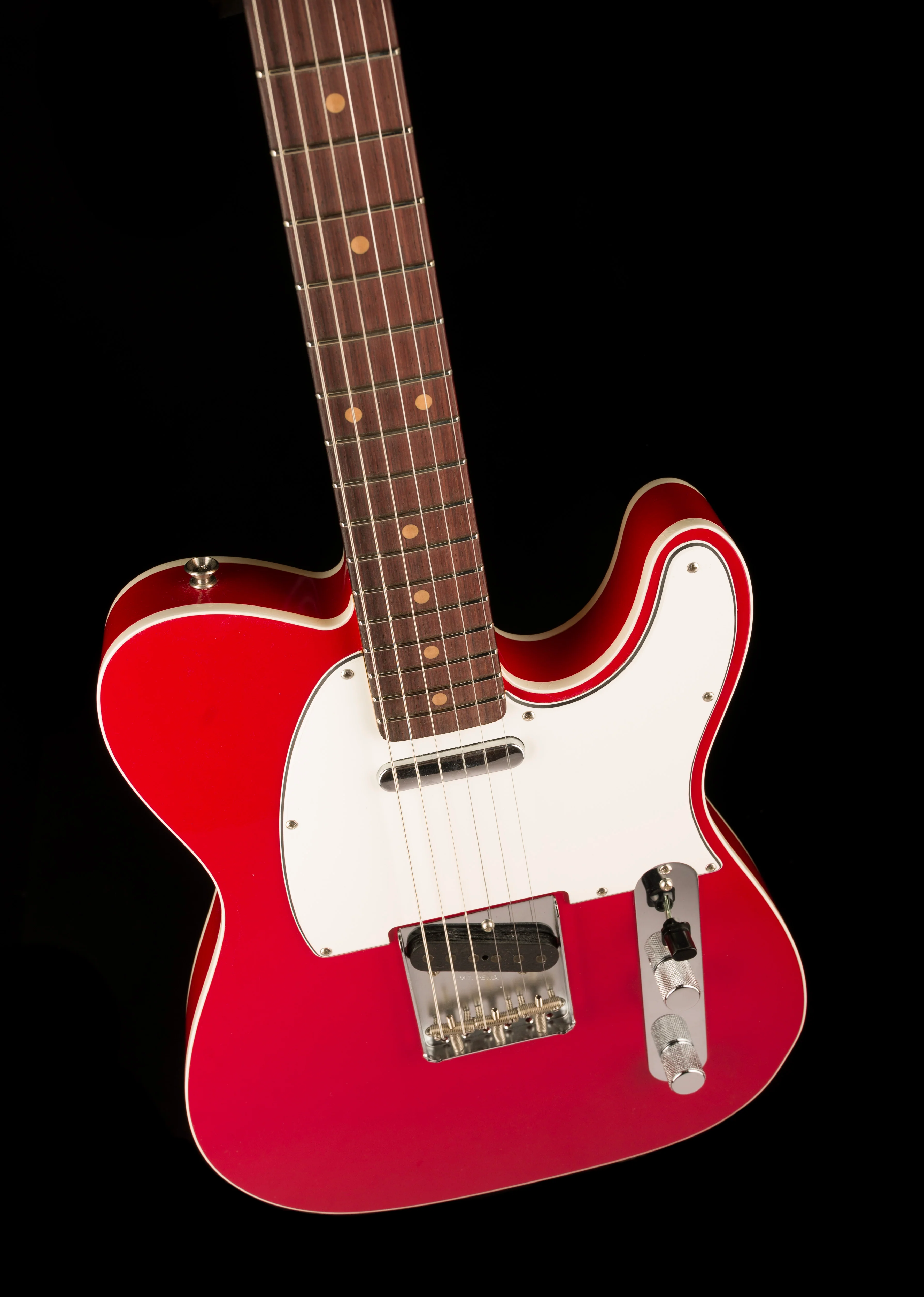 Fender Custom Shop International Custom 1959 Telecaster Custom Deluxe Closet Classic Morocco Red - Image 4