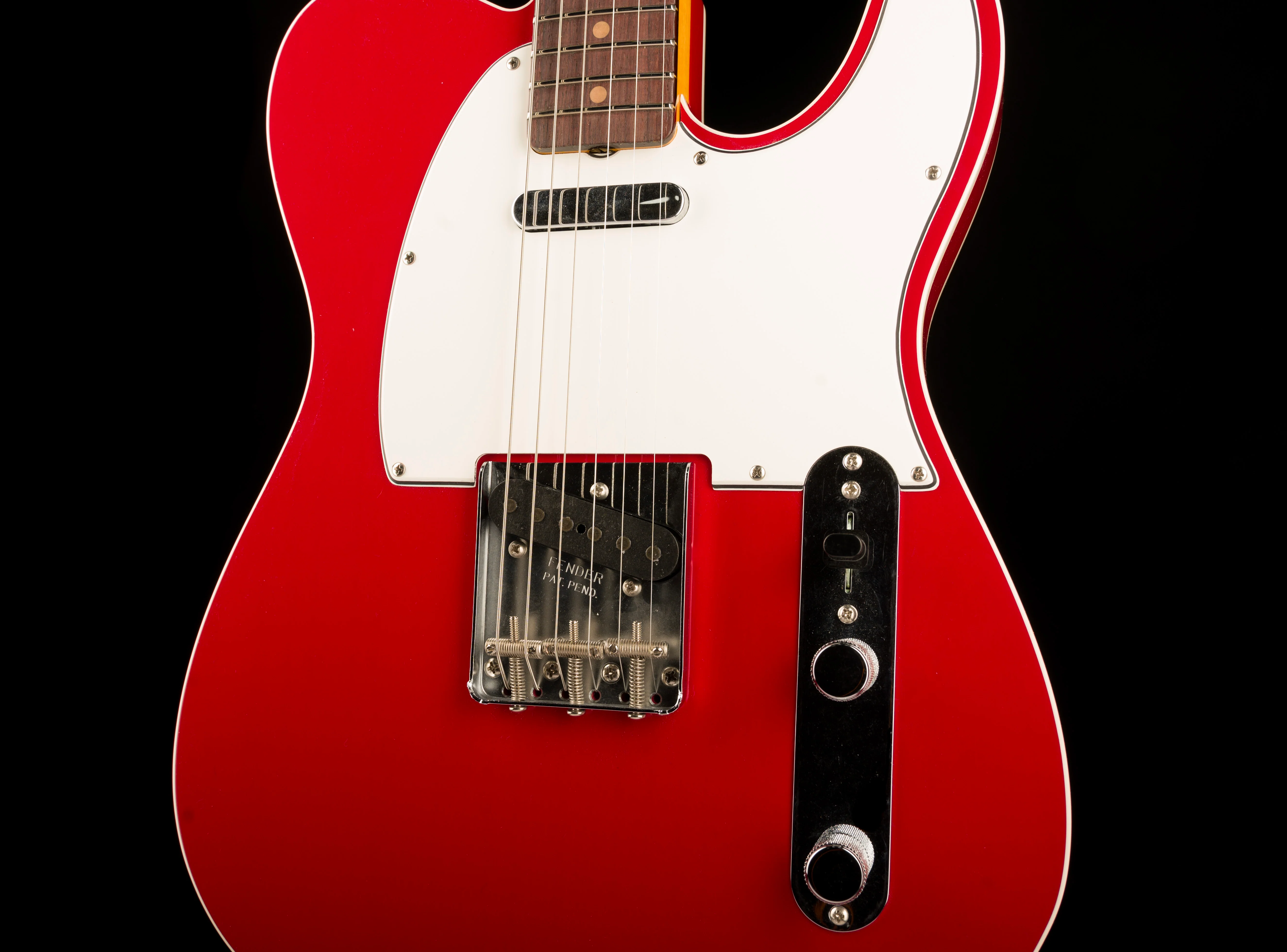 Fender Custom Shop International Custom 1959 Telecaster Custom Deluxe Closet Classic Morocco Red - Image 6