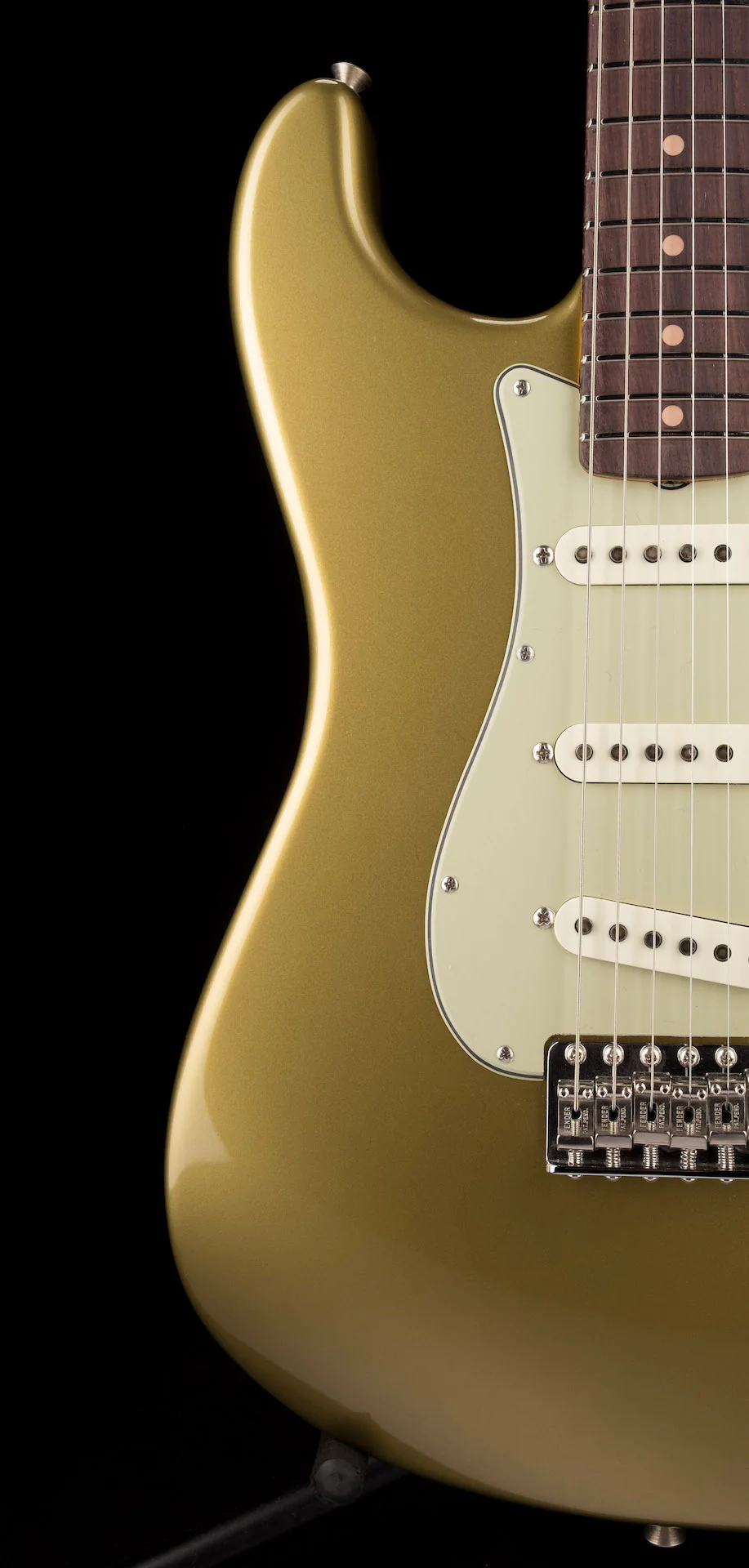 Fender Custom Shop Johnny A. Signature Stratocaster Time Capsule Lydian Gold Metallic - Blemished - Image 10