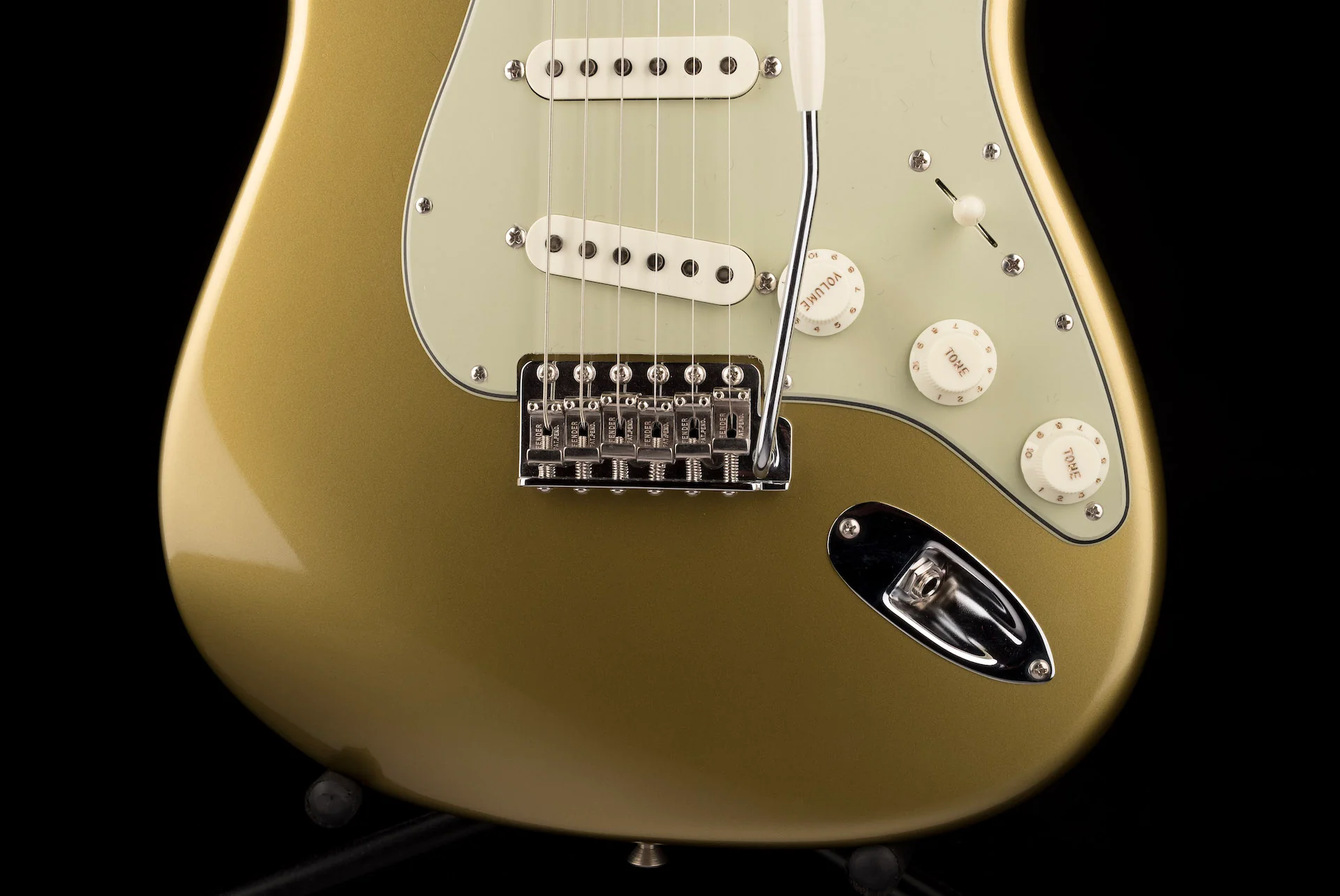 Fender Custom Shop Johnny A. Signature Stratocaster Time Capsule Lydian Gold Metallic - Blemished - Image 5
