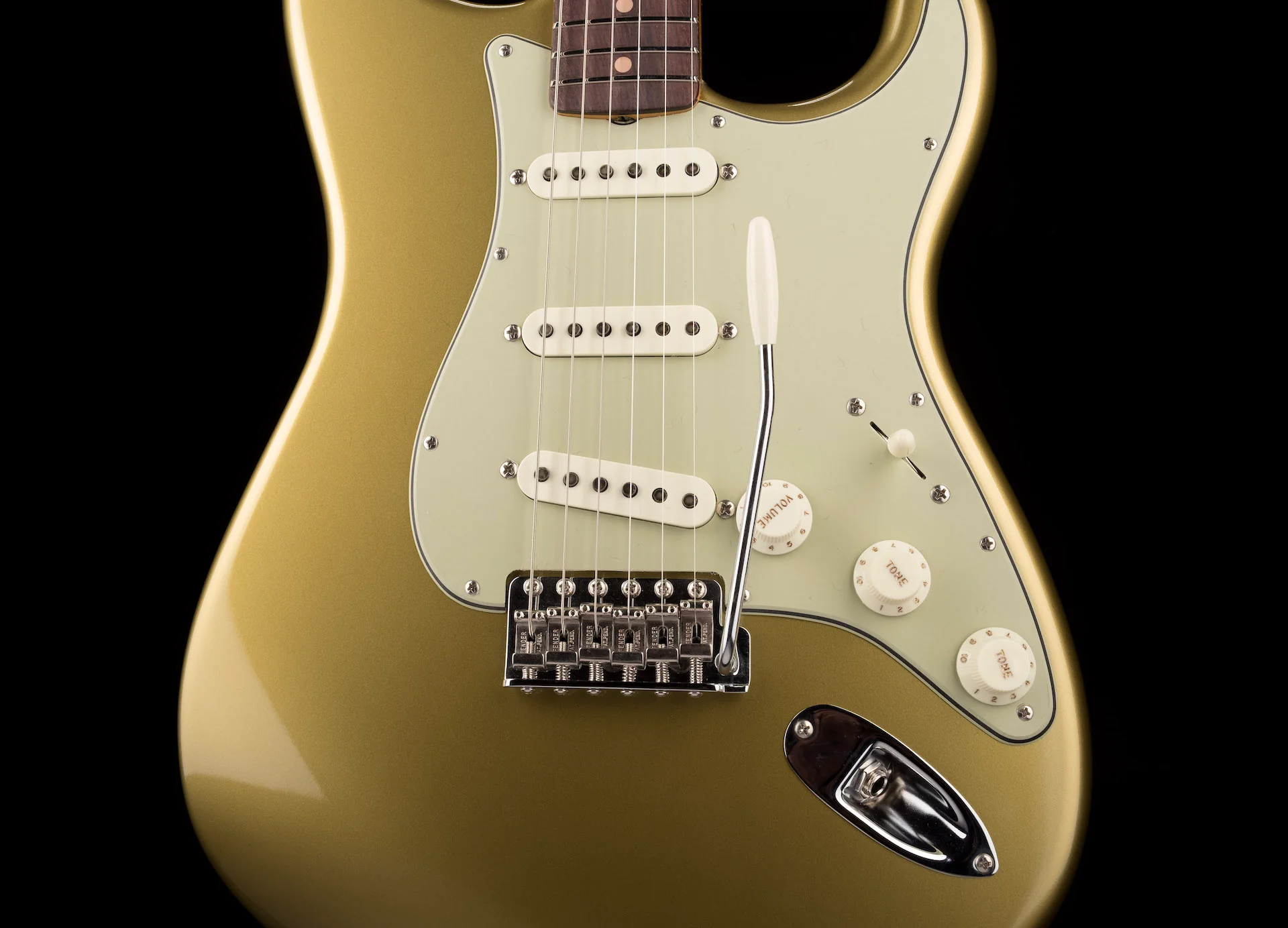 Fender Custom Shop Johnny A. Signature Stratocaster Time Capsule Lydian Gold Metallic - Blemished - Image 6