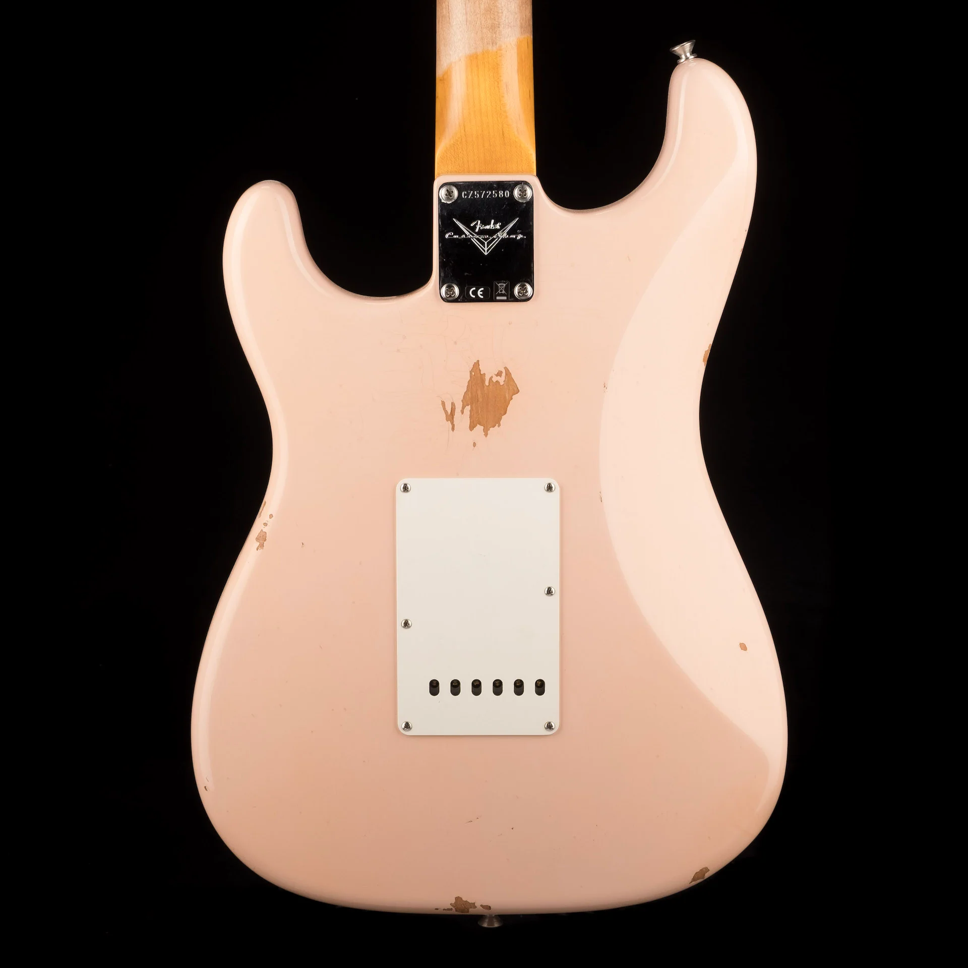 Fender Custom Shop Late 1962 Stratocaster Relic Super Faded Aged Shell Pink With Case - Image 12