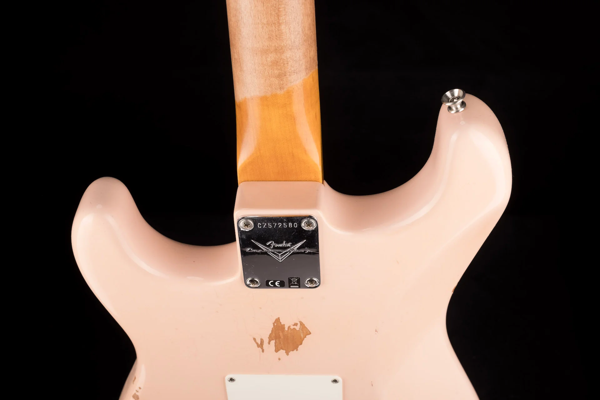 Fender Custom Shop Late 1962 Stratocaster Relic Super Faded Aged Shell Pink With Case - Image 14