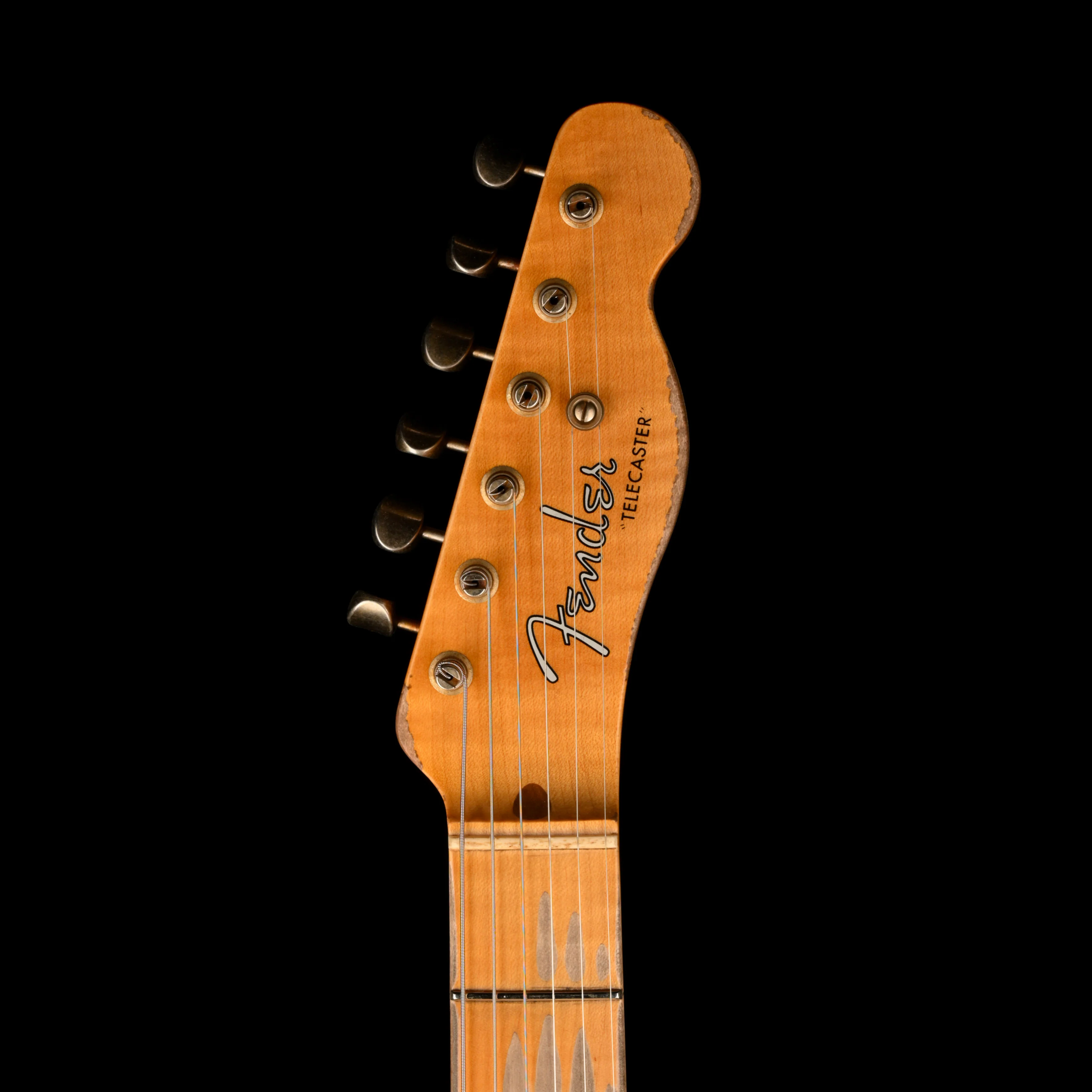 Fender Custom Shop Limited Edition 1951 Telecaster HS Heavy Relic Faded Aged Nocaster Blonde - Image 12
