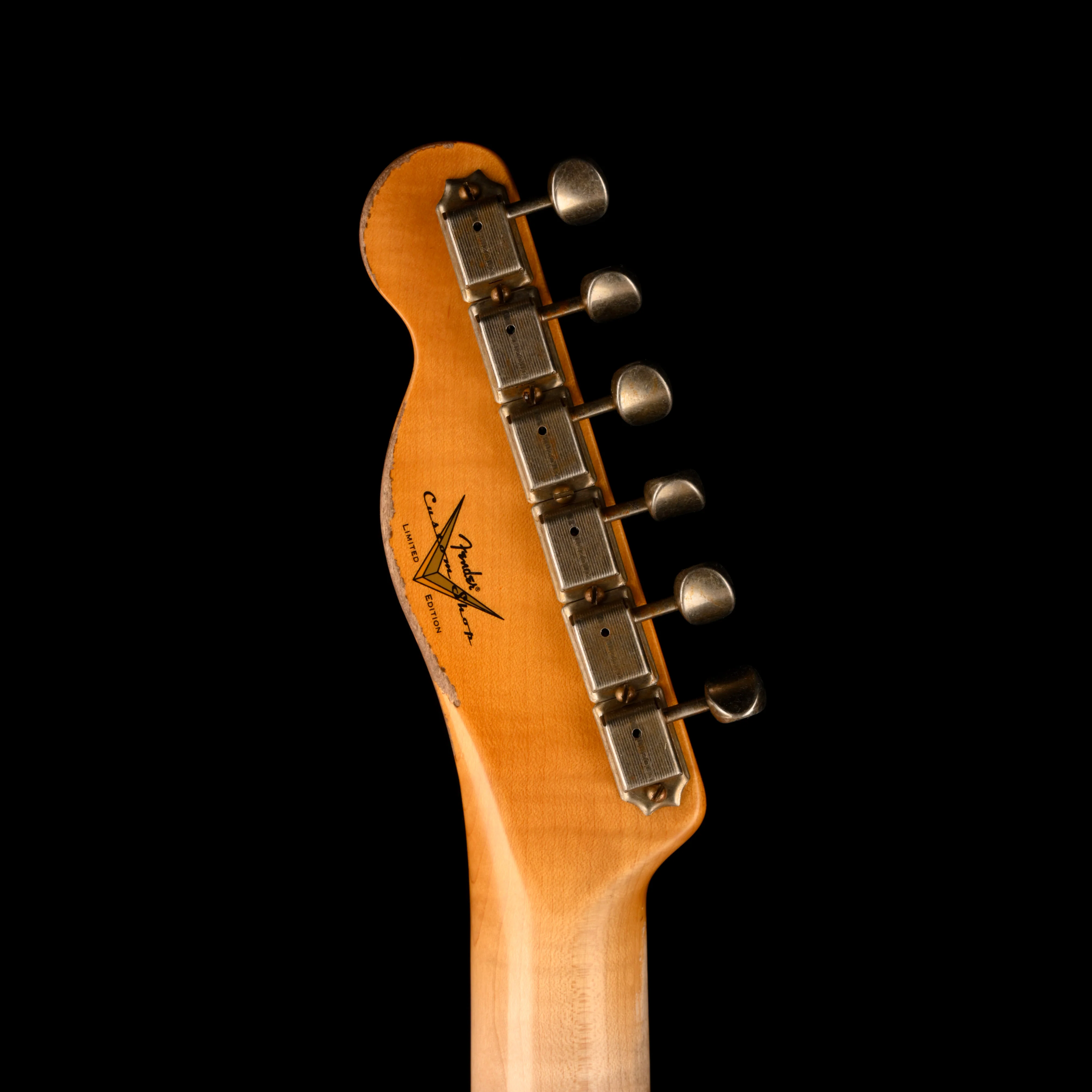 Fender Custom Shop Limited Edition 1951 Telecaster HS Heavy Relic Faded Aged Nocaster Blonde - Image 13