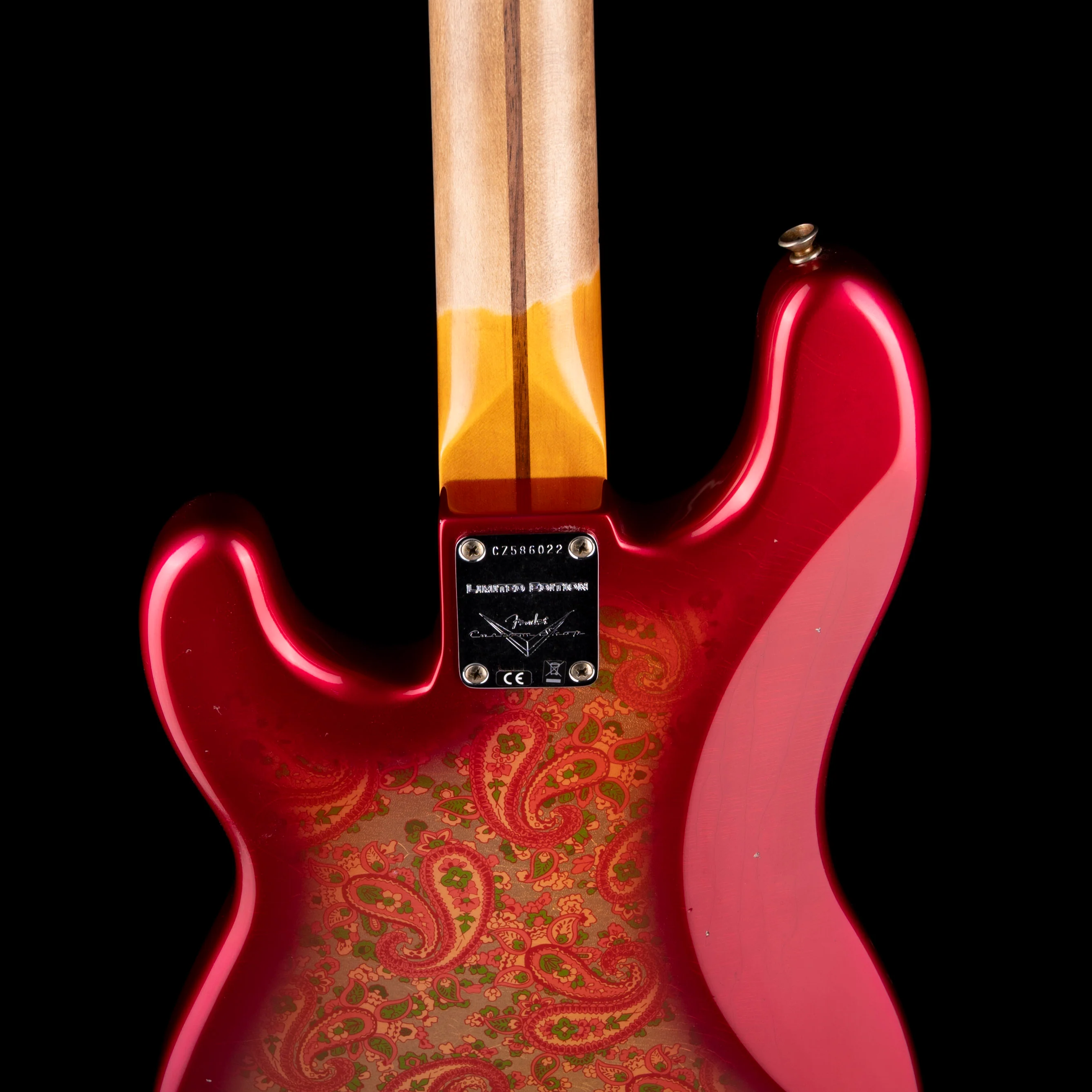 Fender Custom Shop Limited Edition 1954 Precision Bass Journeyman Relic Aged Pink Paisley - Image 10