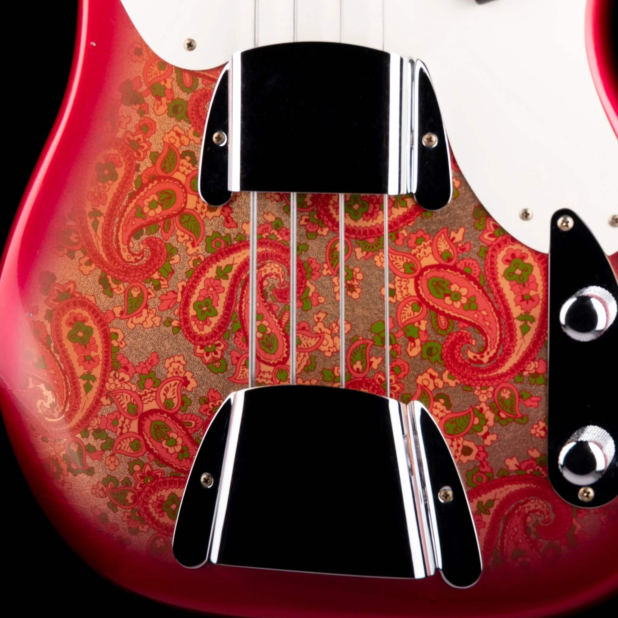 Fender Custom Shop Limited Edition 1954 Precision Bass Journeyman Relic Aged Pink Paisley - Image 4