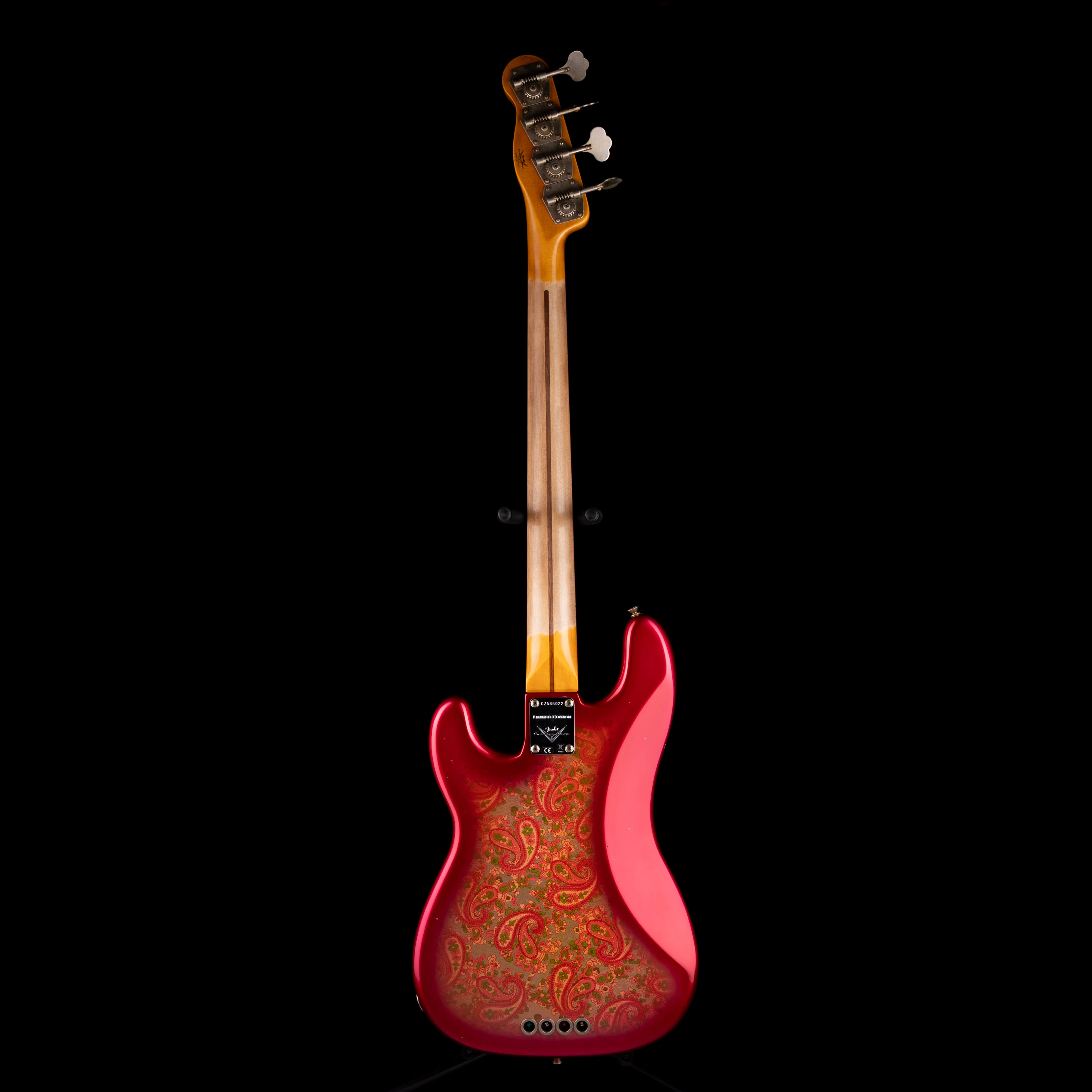 Fender Custom Shop Limited Edition 1954 Precision Bass Journeyman Relic Aged Pink Paisley - Image 9