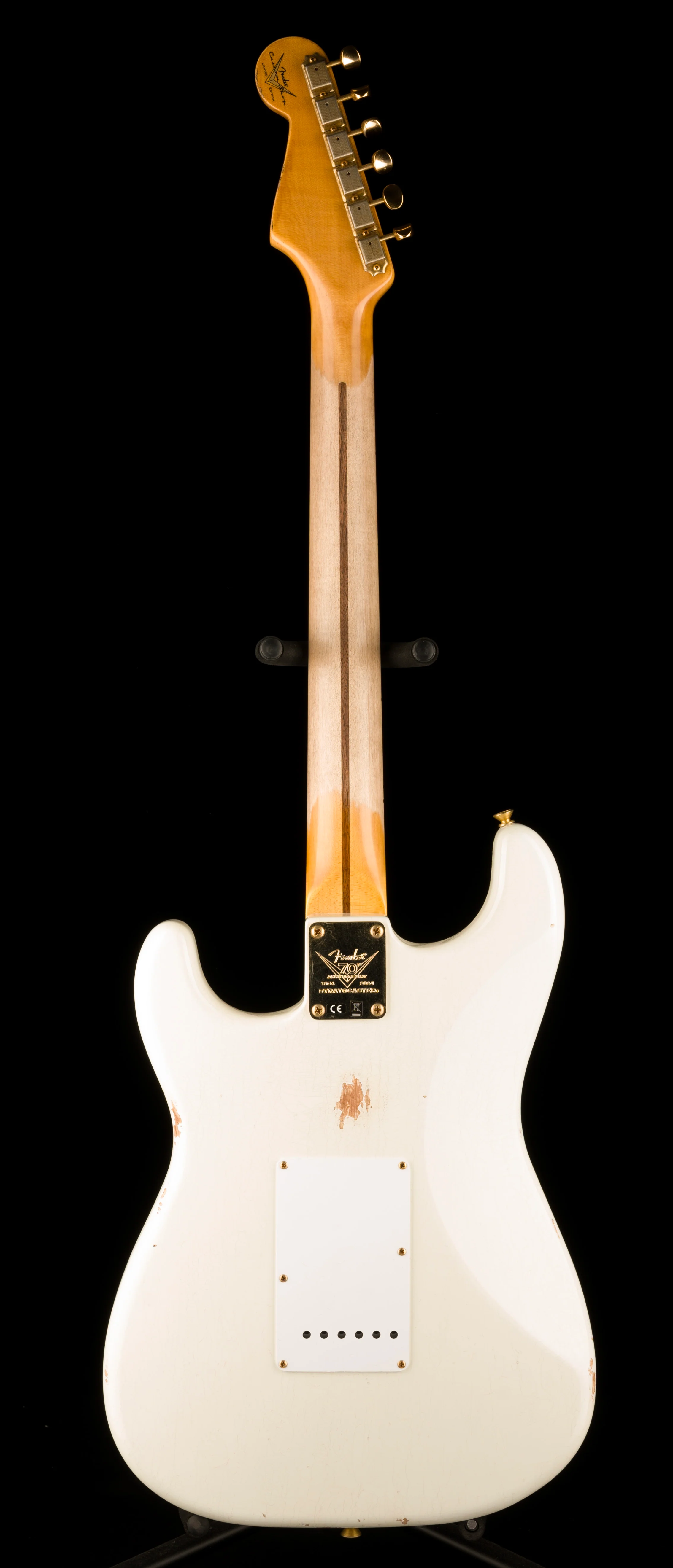 Fender Custom Shop Limited Edition 1954 Stratocaster Relic Faded Aged Olympic White - Image 14