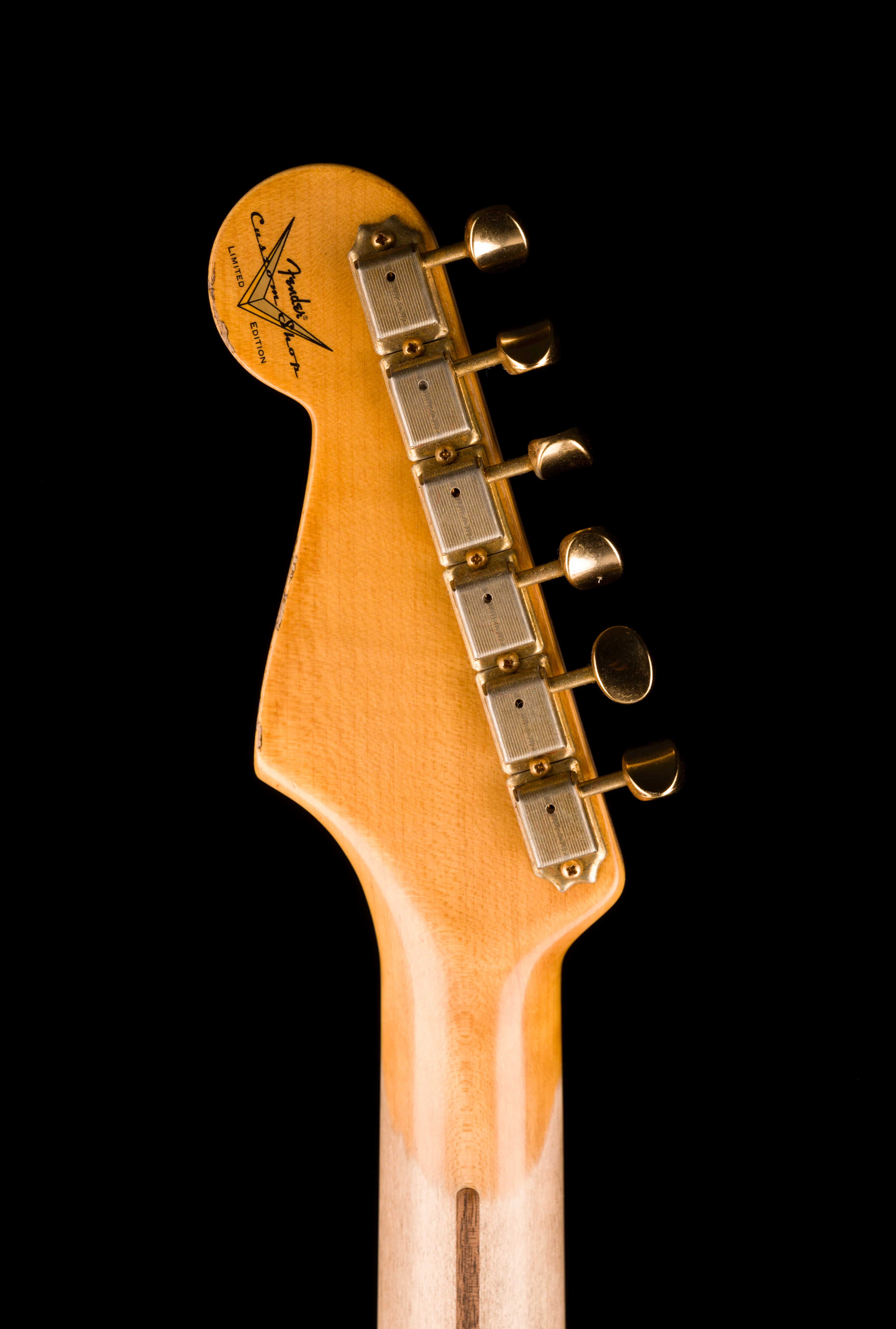 Fender Custom Shop Limited Edition 1954 Stratocaster Relic Faded Aged Olympic White - Image 17