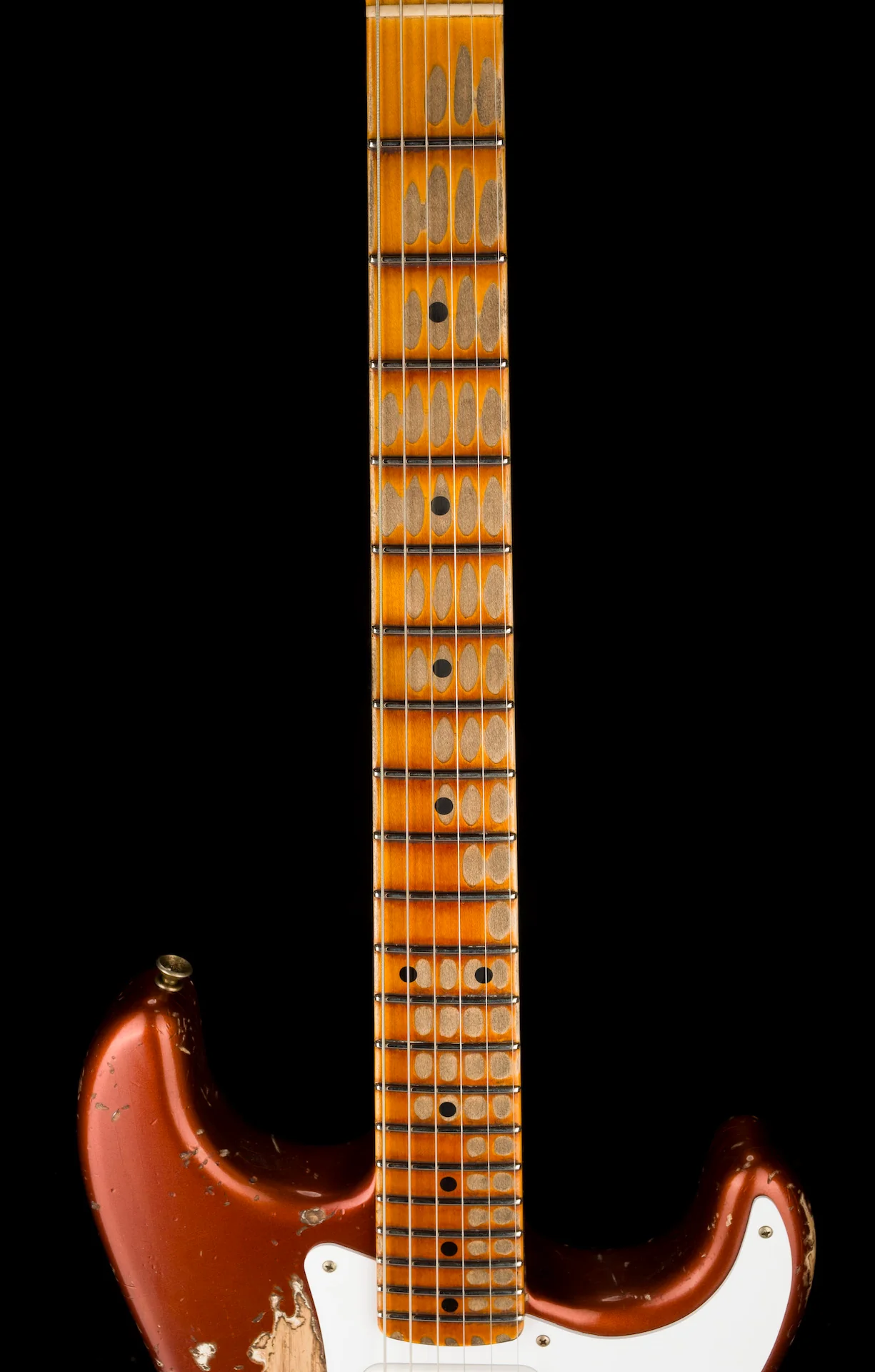 Fender Custom Shop Limited Edition 1954 Stratocaster Super Heavy Relic Burnt Copper - Image 10