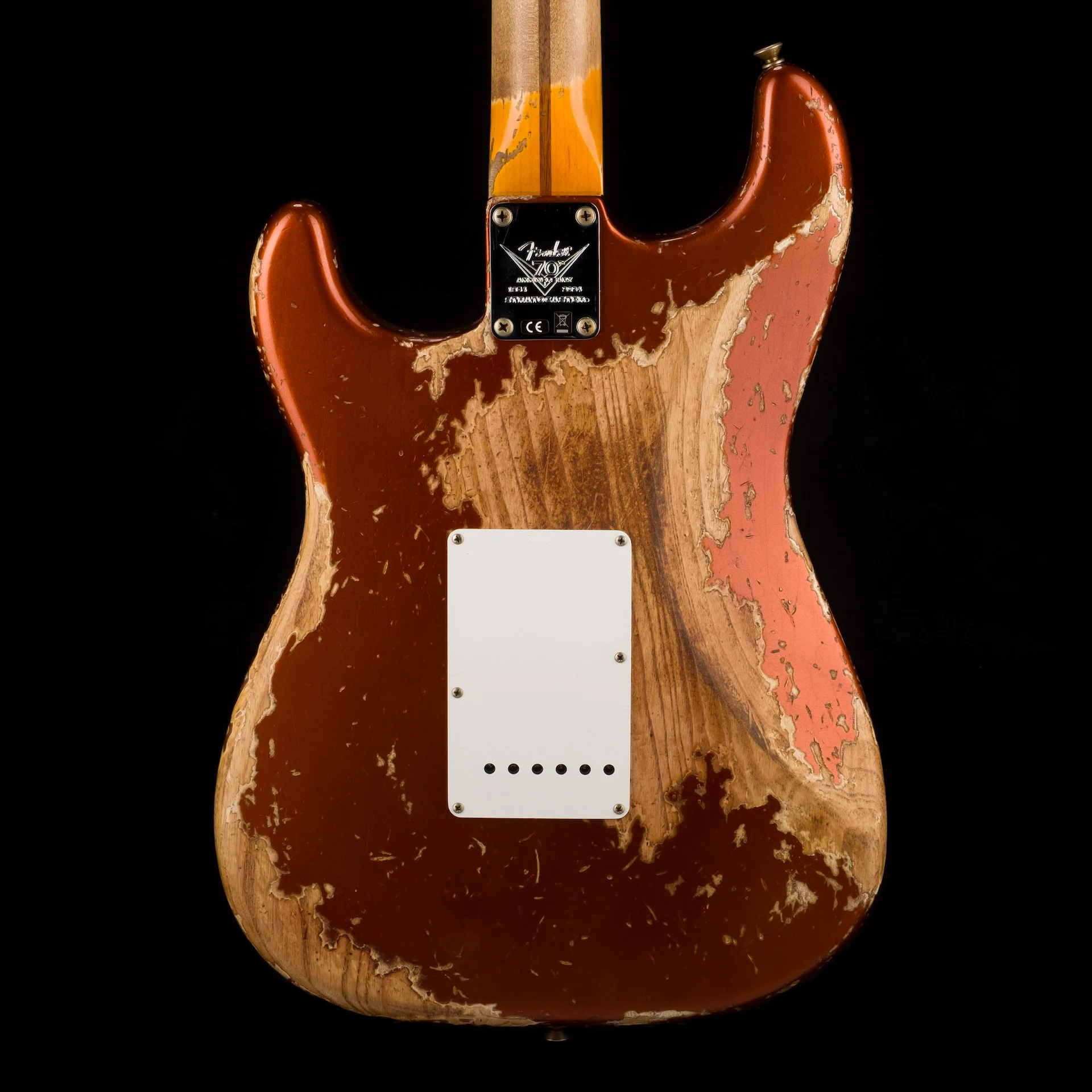 Fender Custom Shop Limited Edition 1954 Stratocaster Super Heavy Relic Burnt Copper - Image 12
