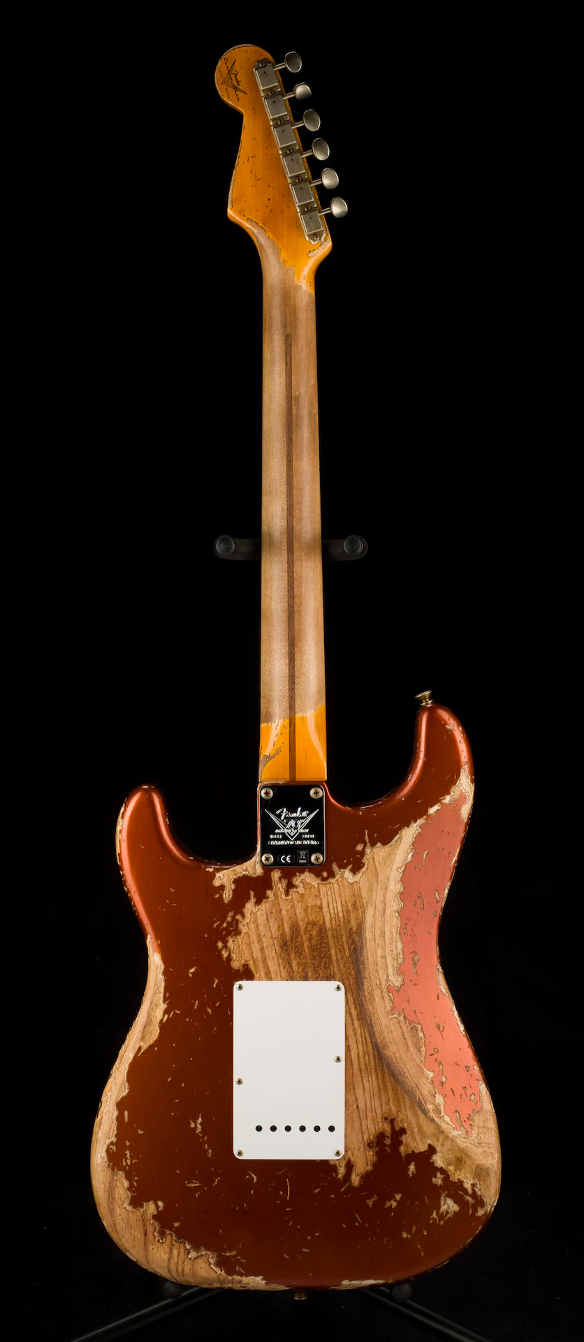 Fender Custom Shop Limited Edition 1954 Stratocaster Super Heavy Relic Burnt Copper - Image 13