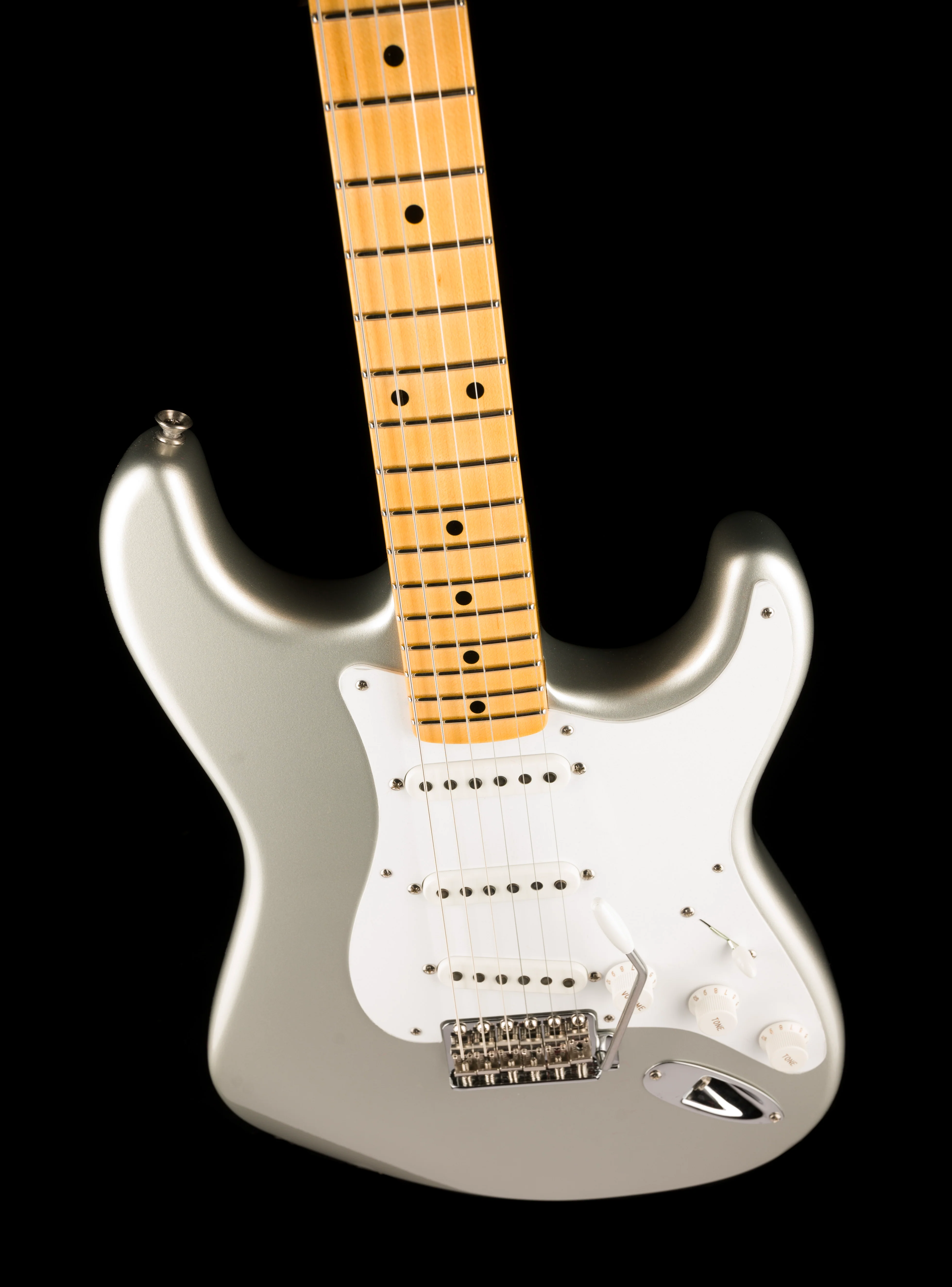 Fender Custom Shop Limited Edition 1954 Stratocaster Time Capsule Inca Silver - Image 4