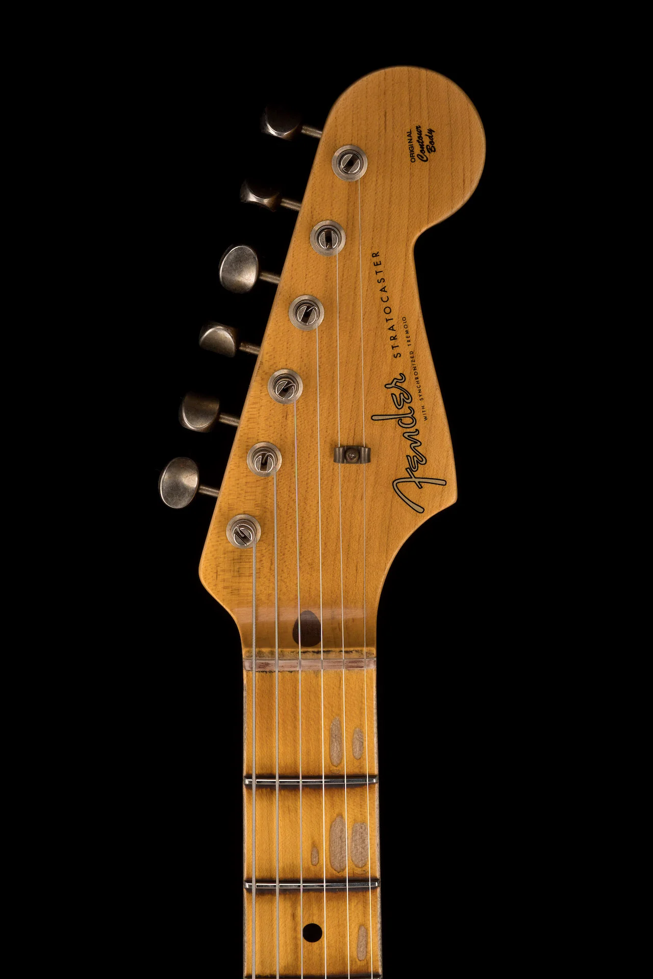 Fender Custom Shop Limited Edition 1957 Stratocaster Journeyman Relic Super Faded Aged Shell Pink - Image 12