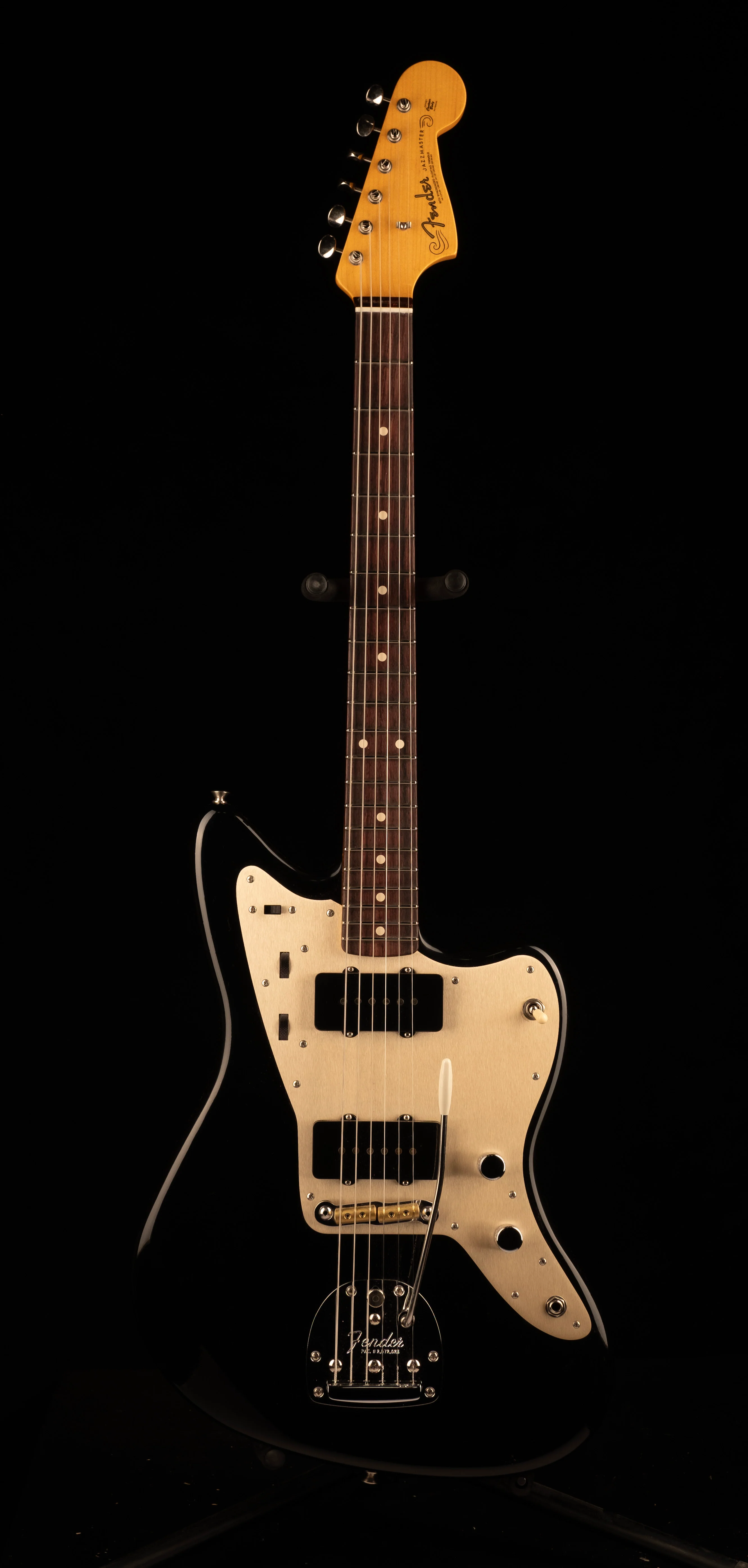 Fender Custom Shop Limited Edition 1959 Jazzmaster Deluxe Closet Classic Black - Image 2