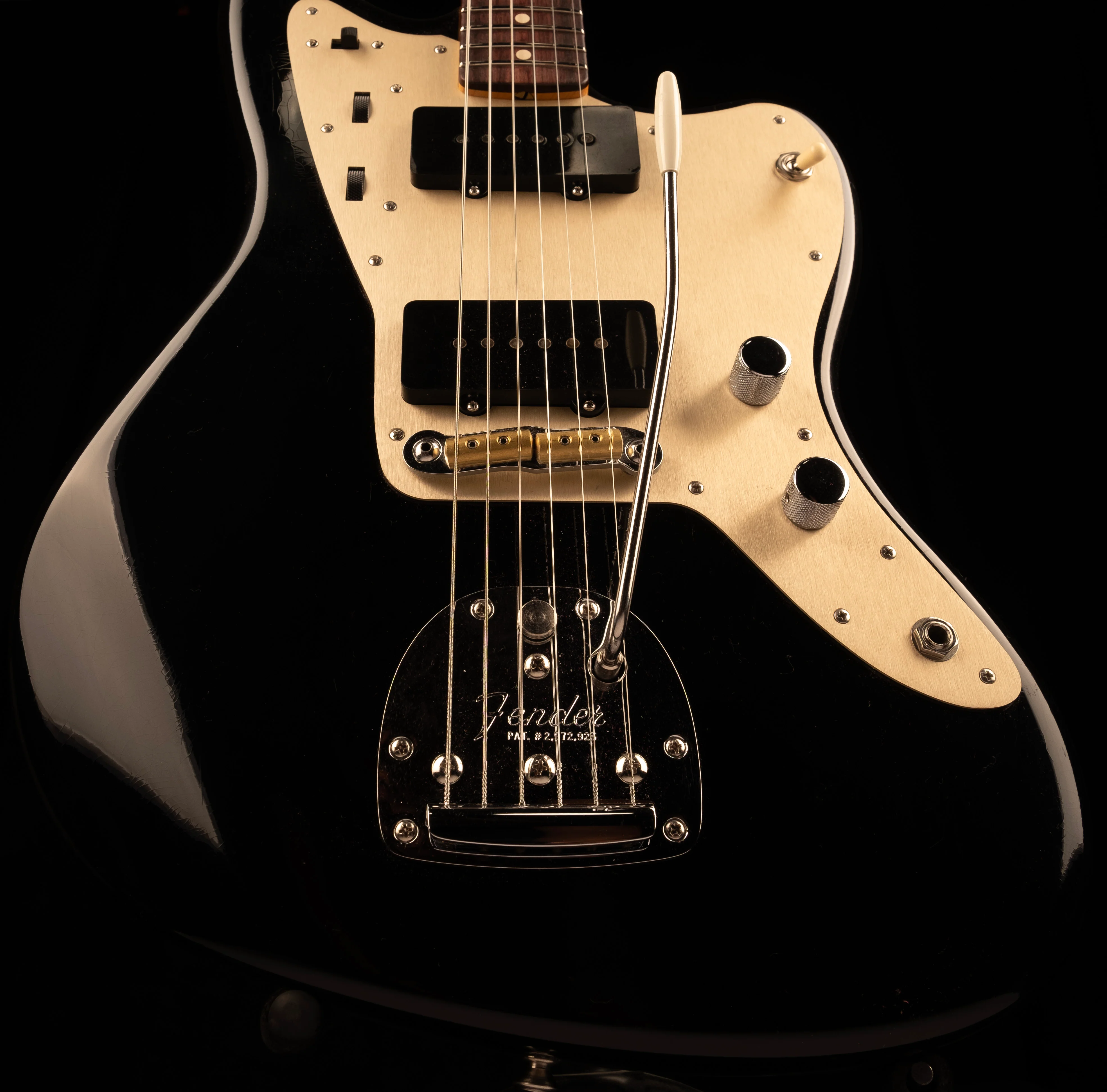 Fender Custom Shop Limited Edition 1959 Jazzmaster Deluxe Closet Classic Black - Image 3
