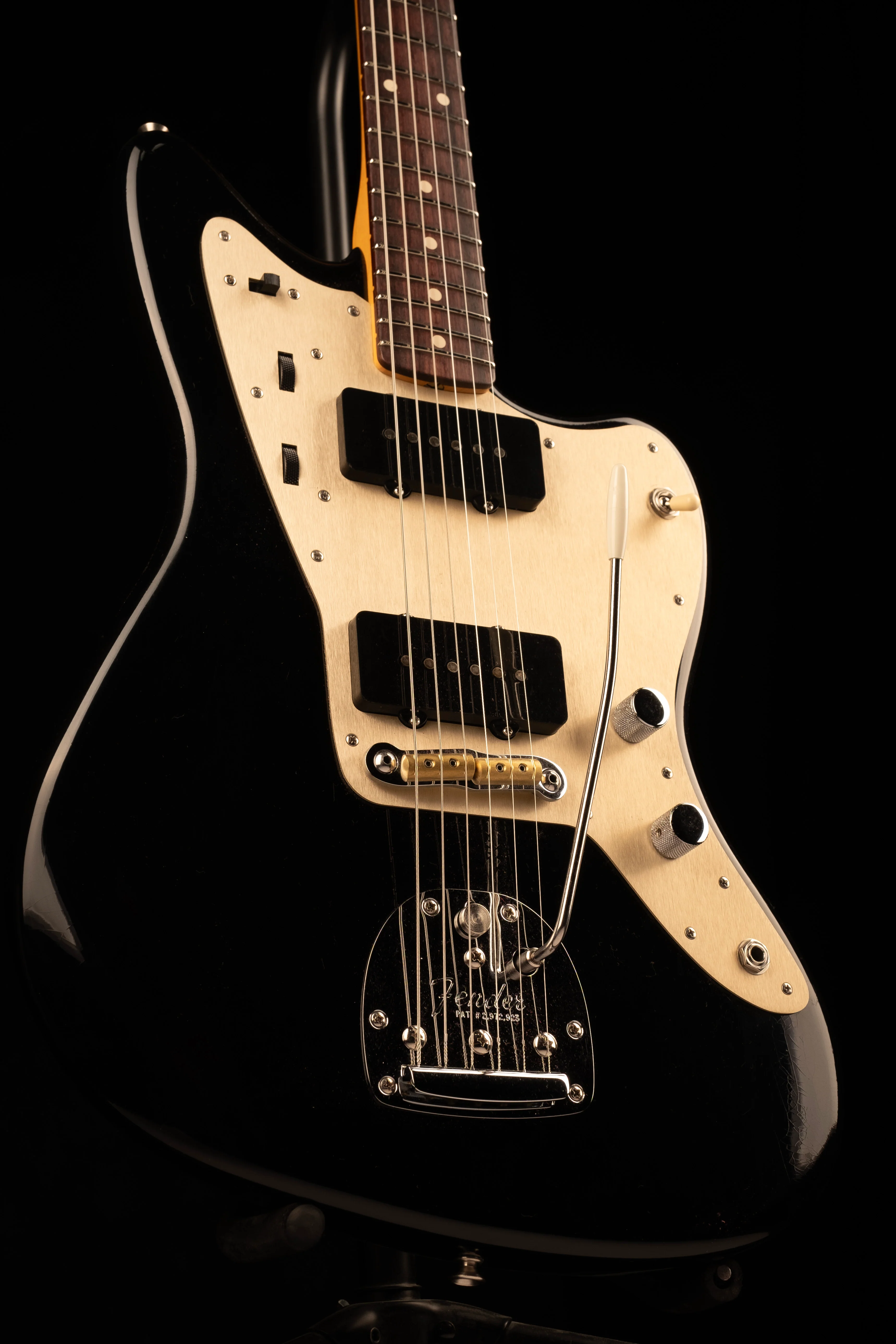 Fender Custom Shop Limited Edition 1959 Jazzmaster Deluxe Closet Classic Black - Image 4