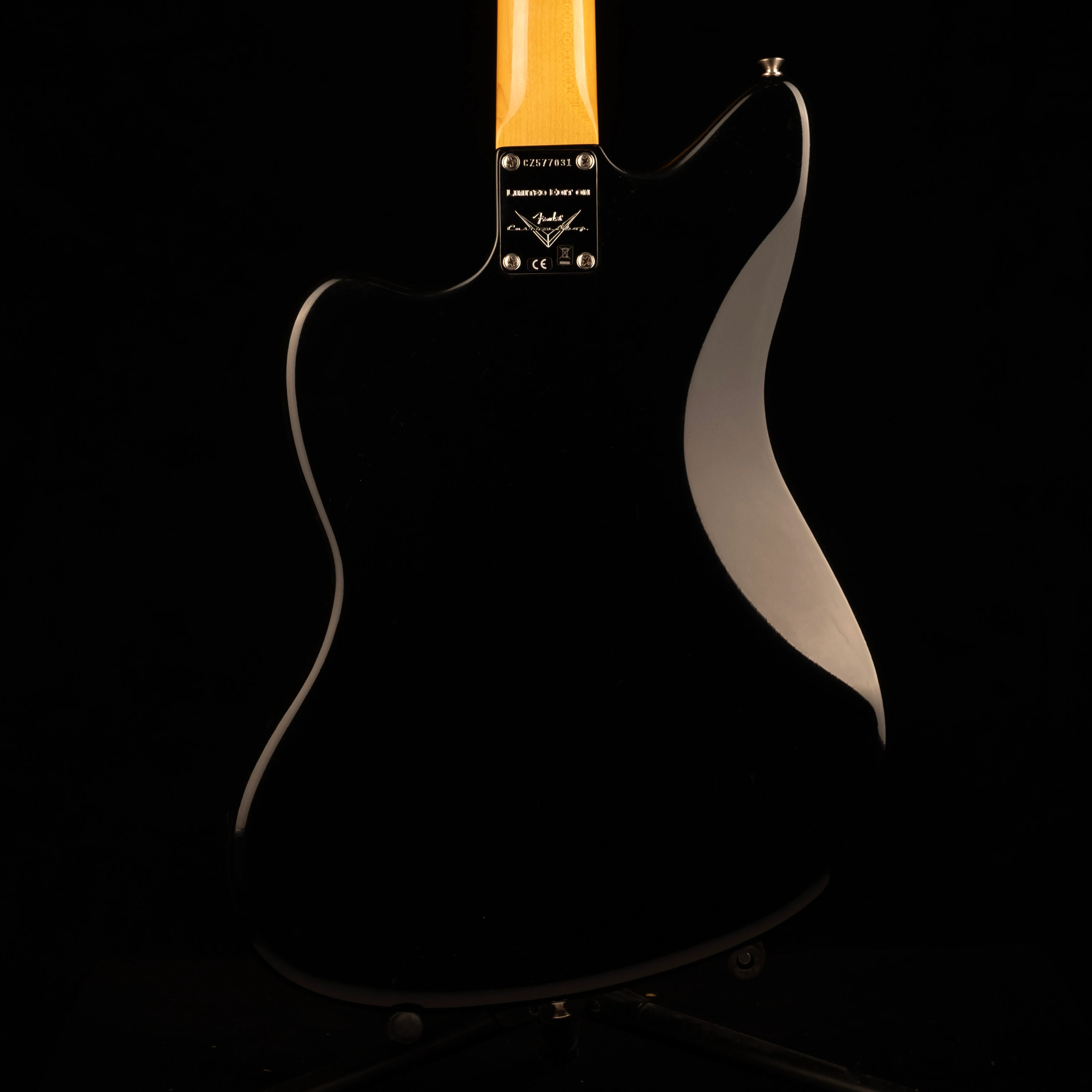 Fender Custom Shop Limited Edition 1959 Jazzmaster Deluxe Closet Classic Black - Image 7