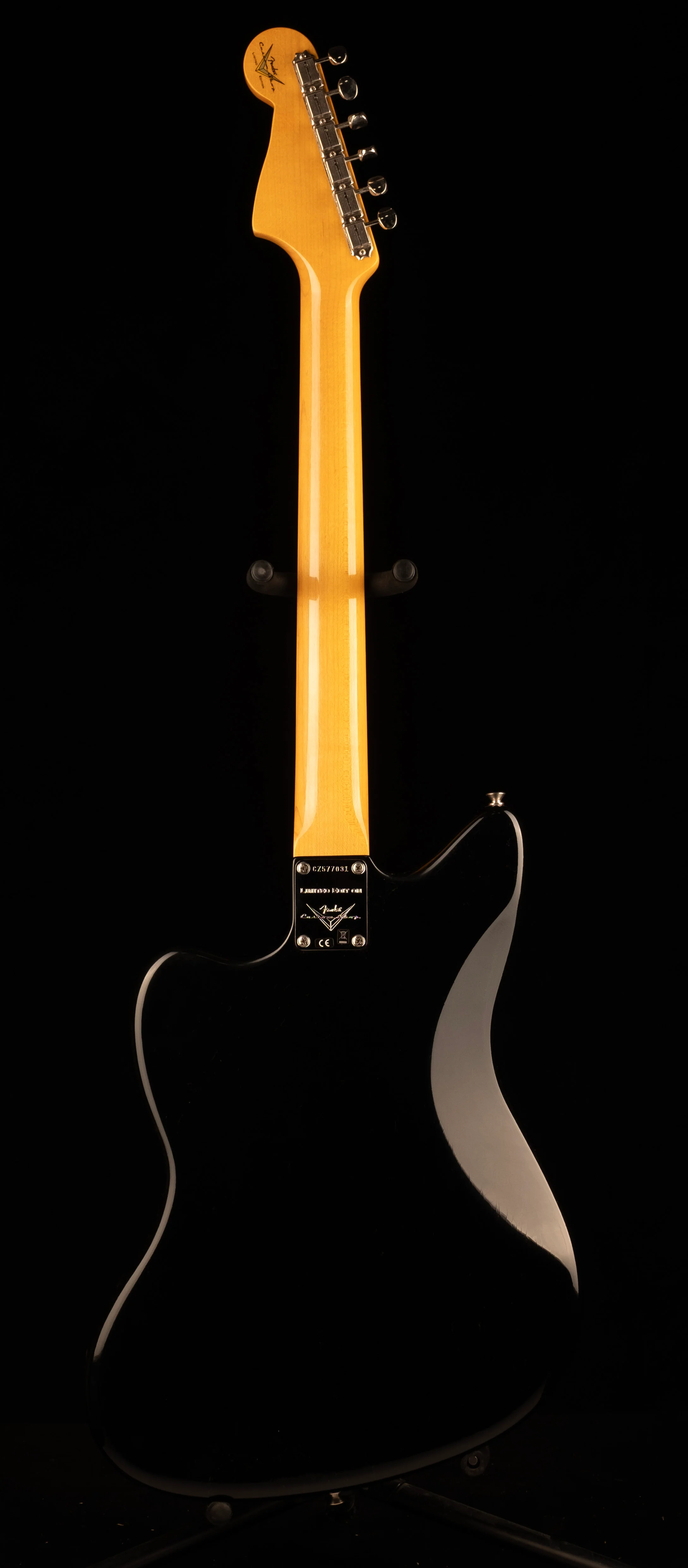 Fender Custom Shop Limited Edition 1959 Jazzmaster Deluxe Closet Classic Black - Image 8