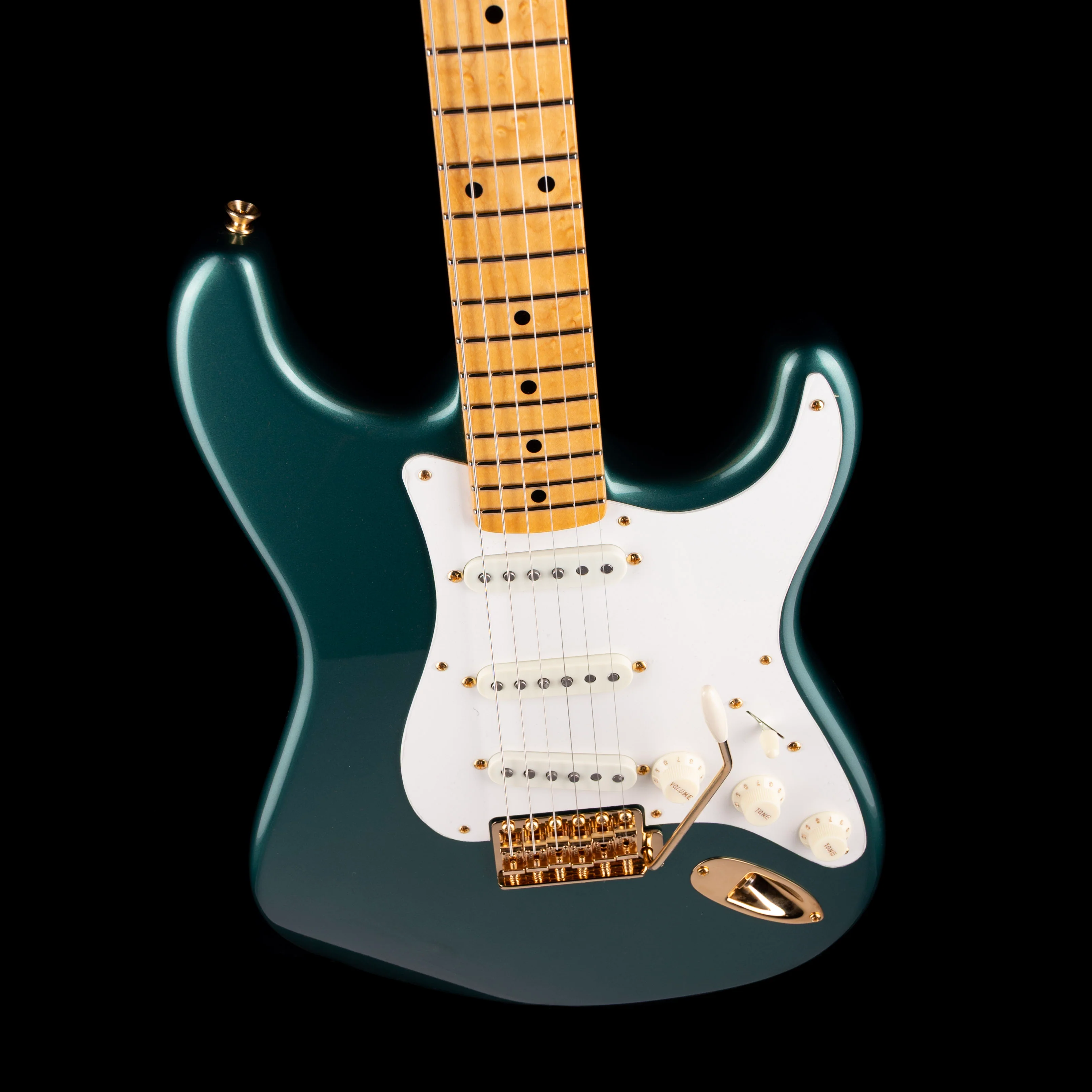 Fender Custom Shop Limited Edition 1959 Stratocaster NOS Sherwood Green Metallic - Image 3