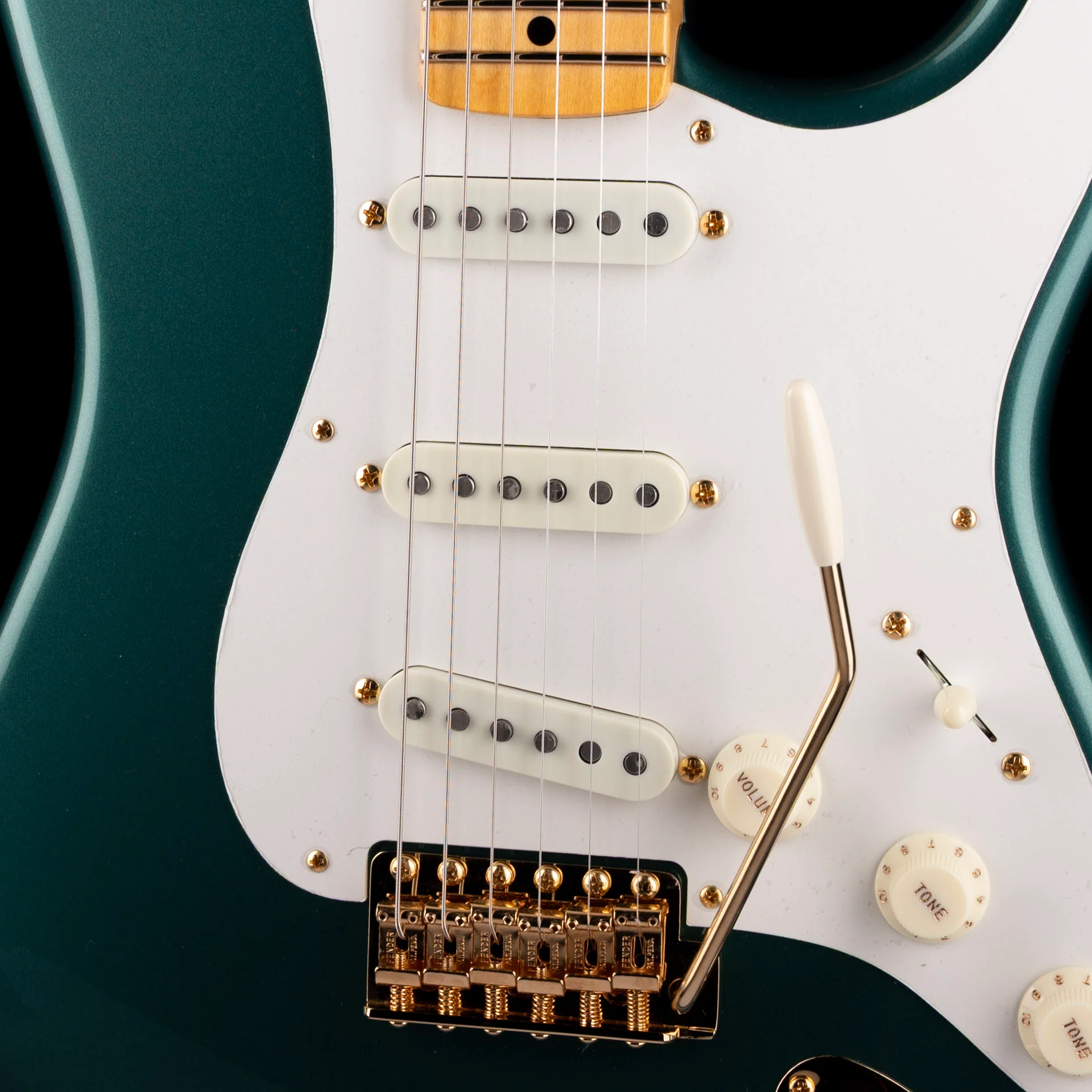 Fender Custom Shop Limited Edition 1959 Stratocaster NOS Sherwood Green Metallic - Image 4