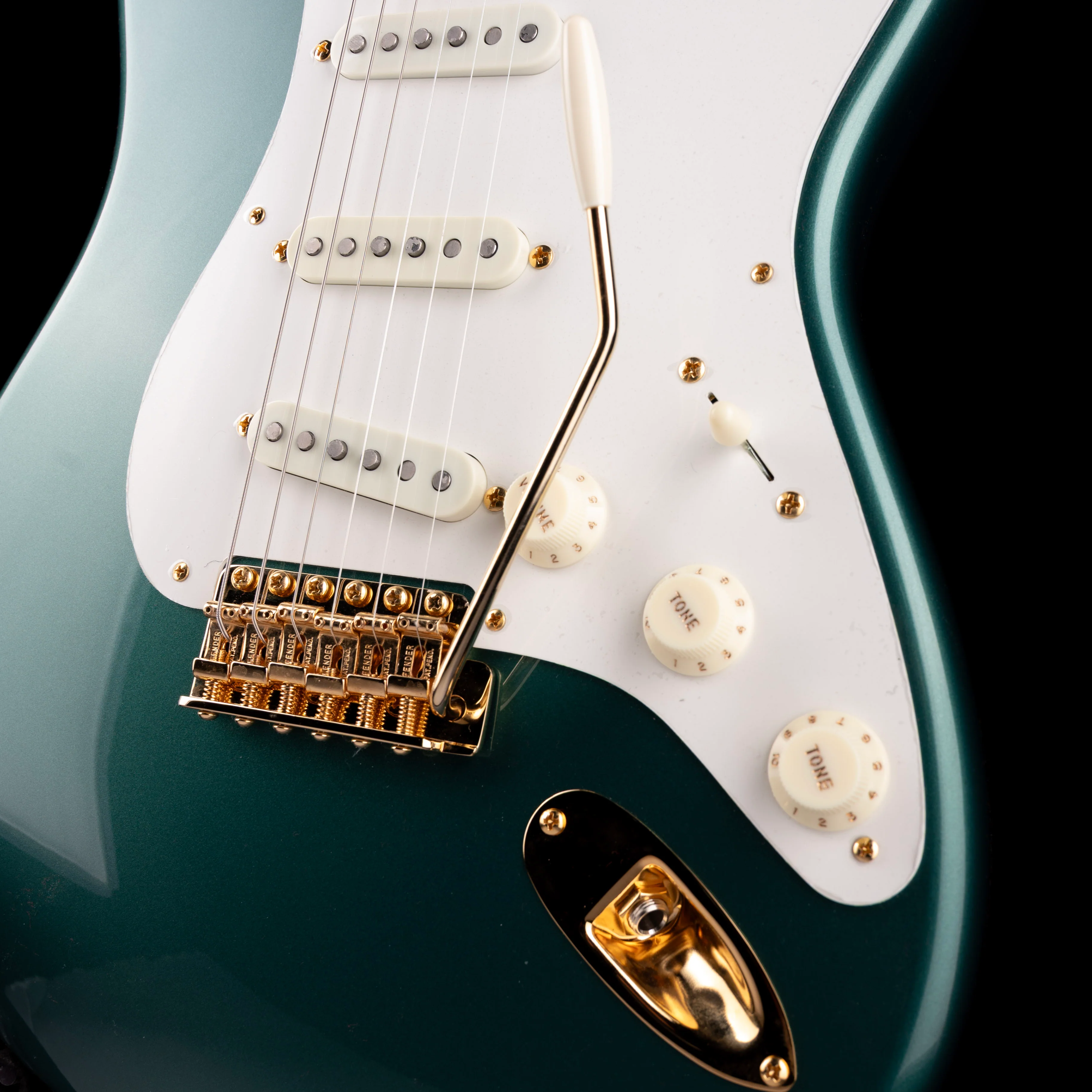 Fender Custom Shop Limited Edition 1959 Stratocaster NOS Sherwood Green Metallic - Image 5