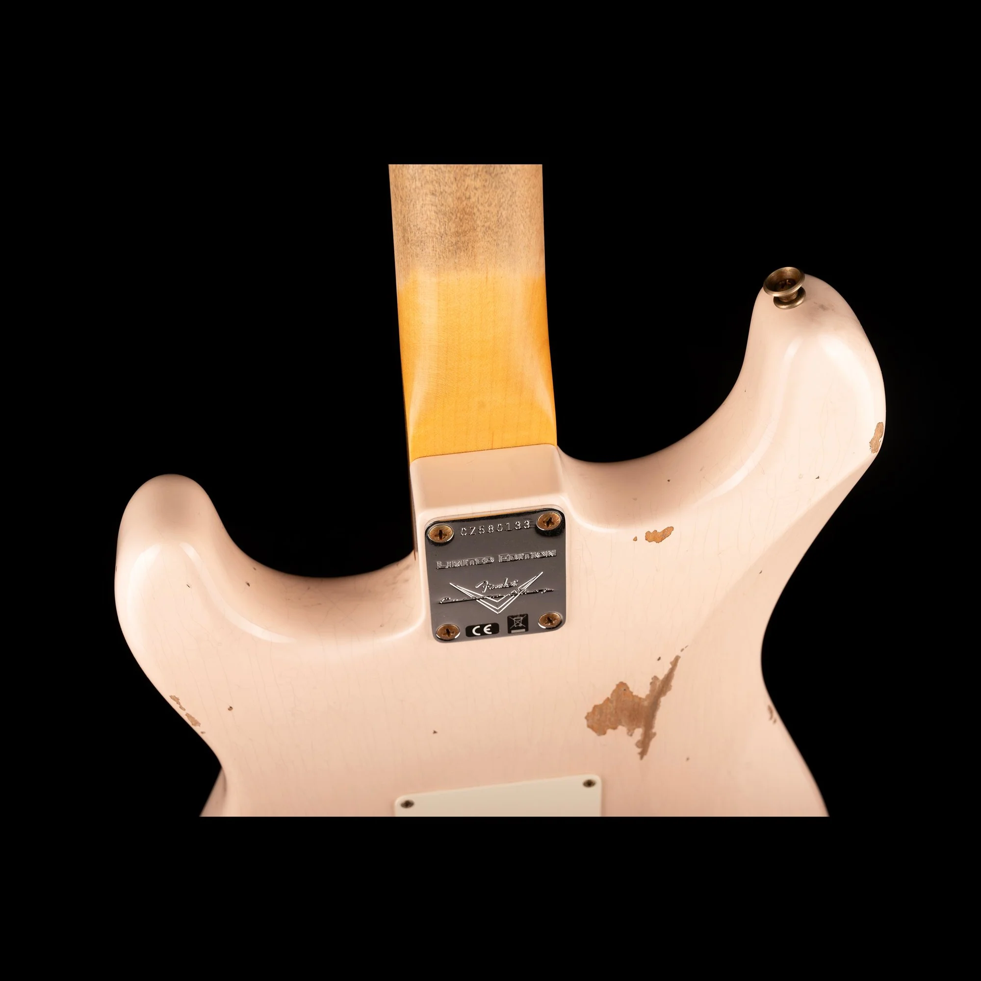 Fender Custom Shop Limited Edition 1959 Stratocaster Relic Super Faded Aged Shell Pink - Image 14