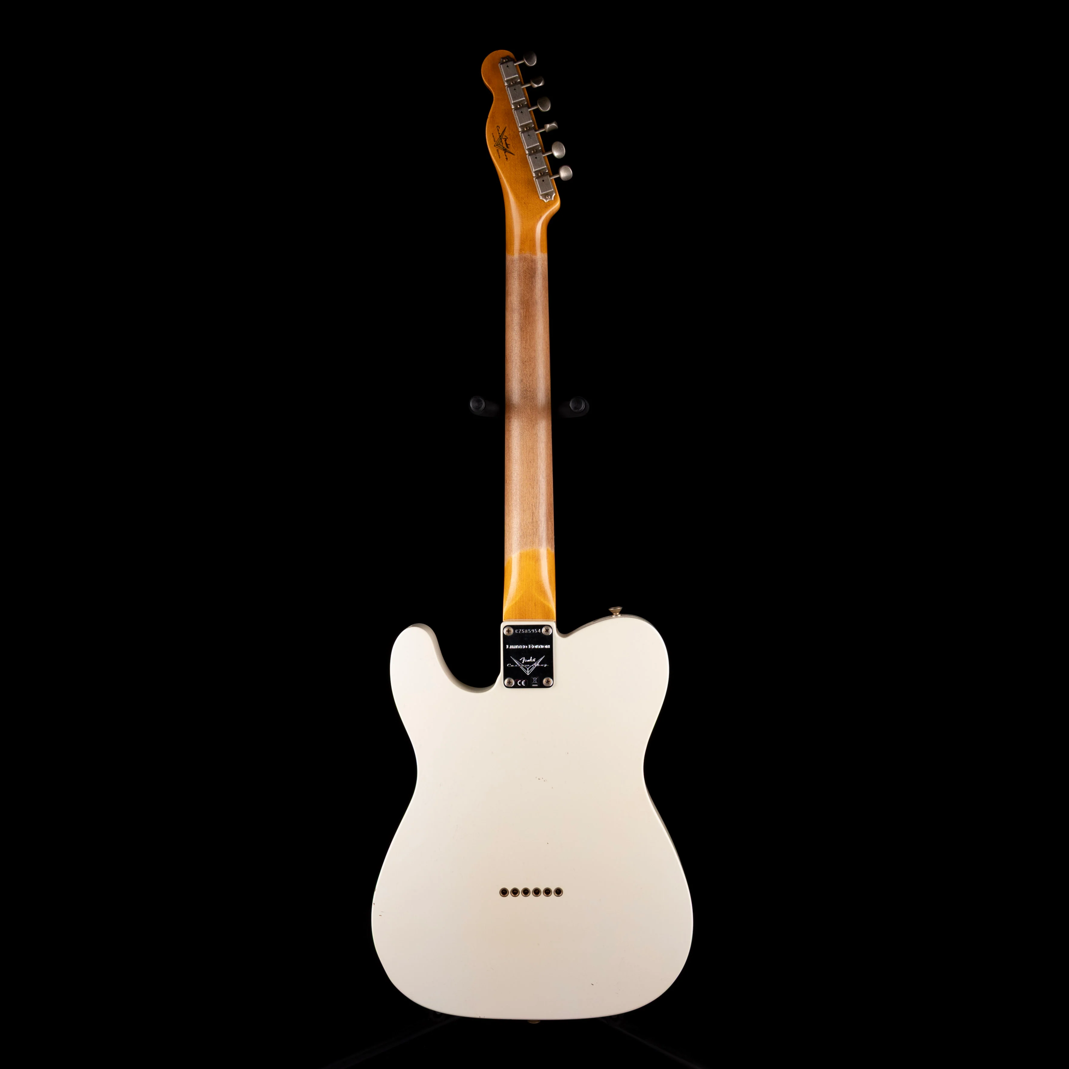 Fender Custom Shop 1959 Telecaster Journeyman Relic Aged Olympic White - Image 10