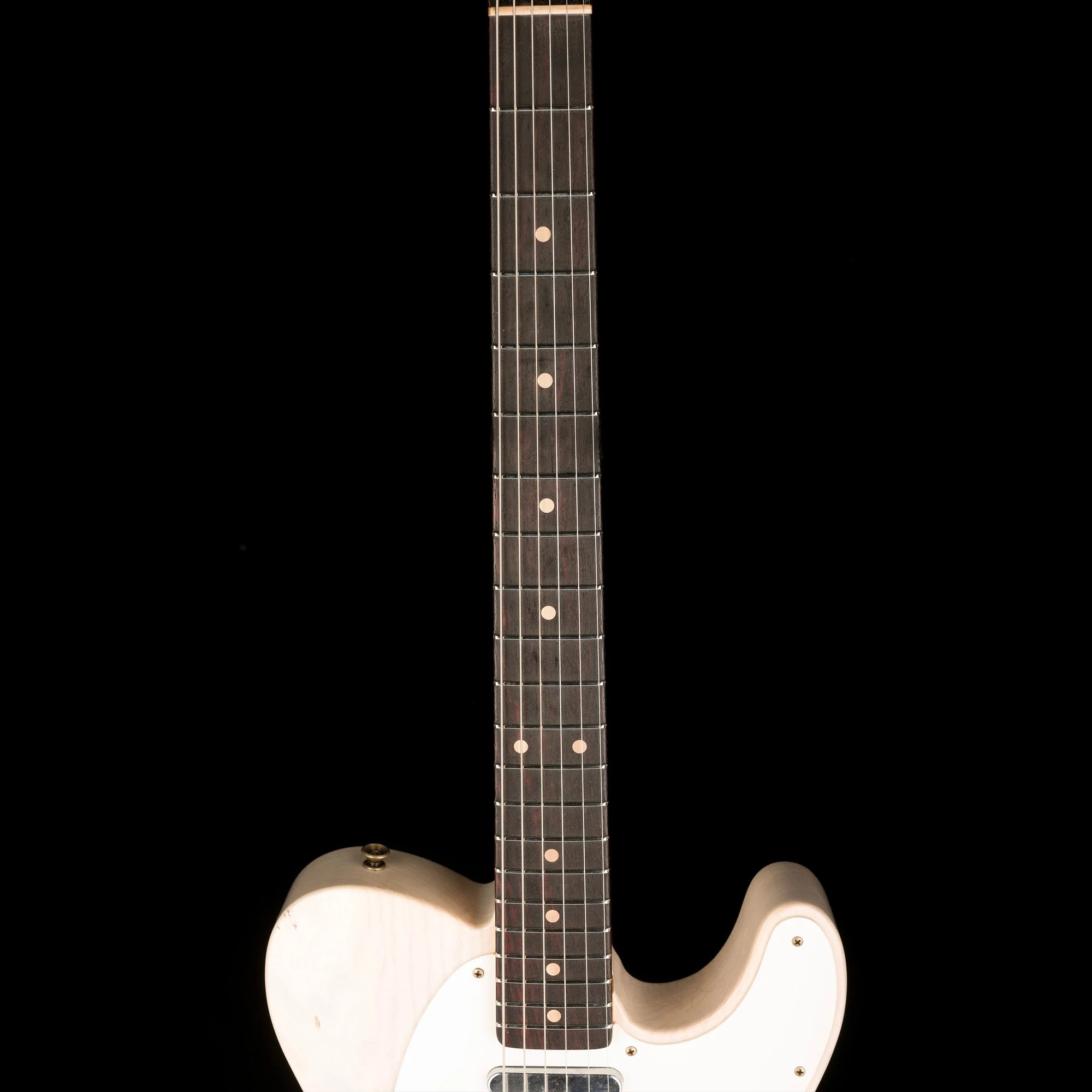 Fender Custom Shop Limited Edition 1959 Telecaster Journeyman Relic Aged White Blonde With Case - Image 11