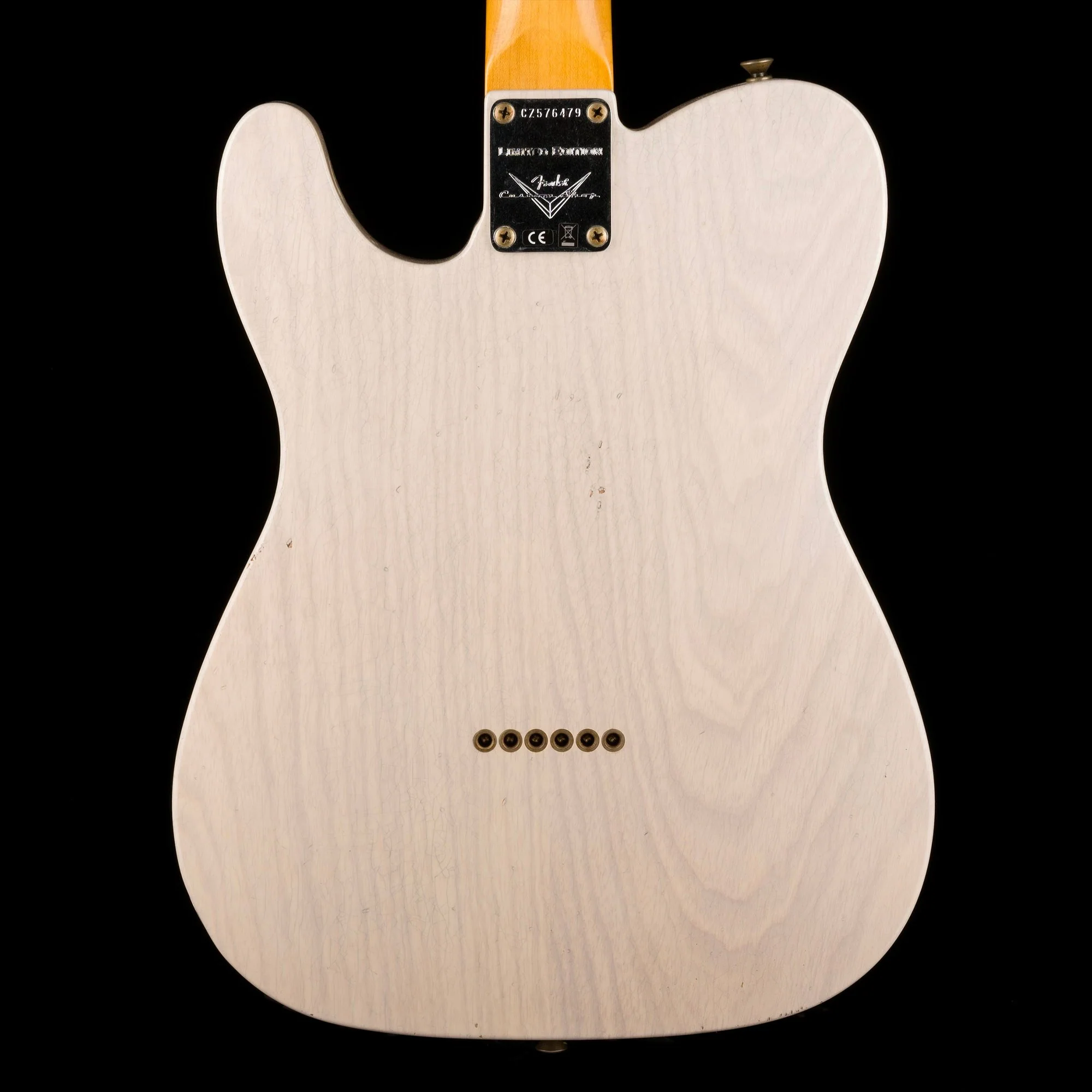 Fender Custom Shop Limited Edition 1959 Telecaster Journeyman Relic Aged White Blonde With Case - Image 12